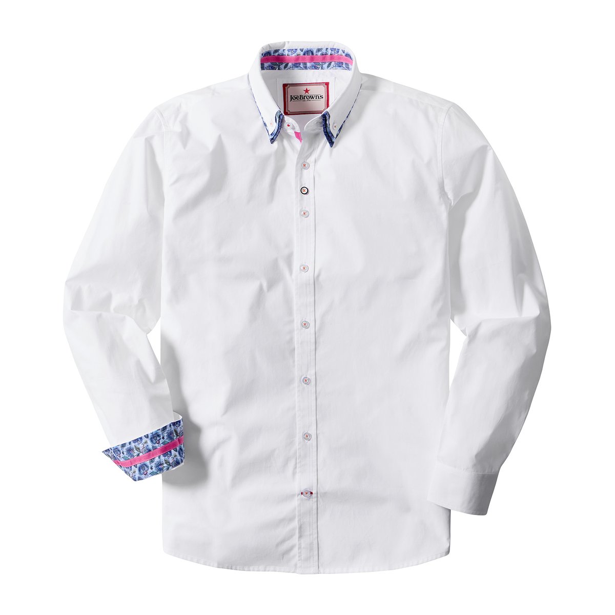 Chemise Chic Triple Style blanc, JOE BROWNS