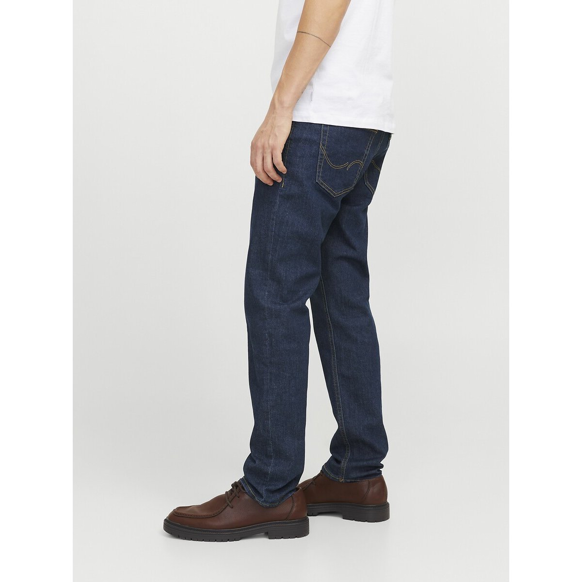 Slim stretch jeans Glenn denim blauw, JACK & JONES