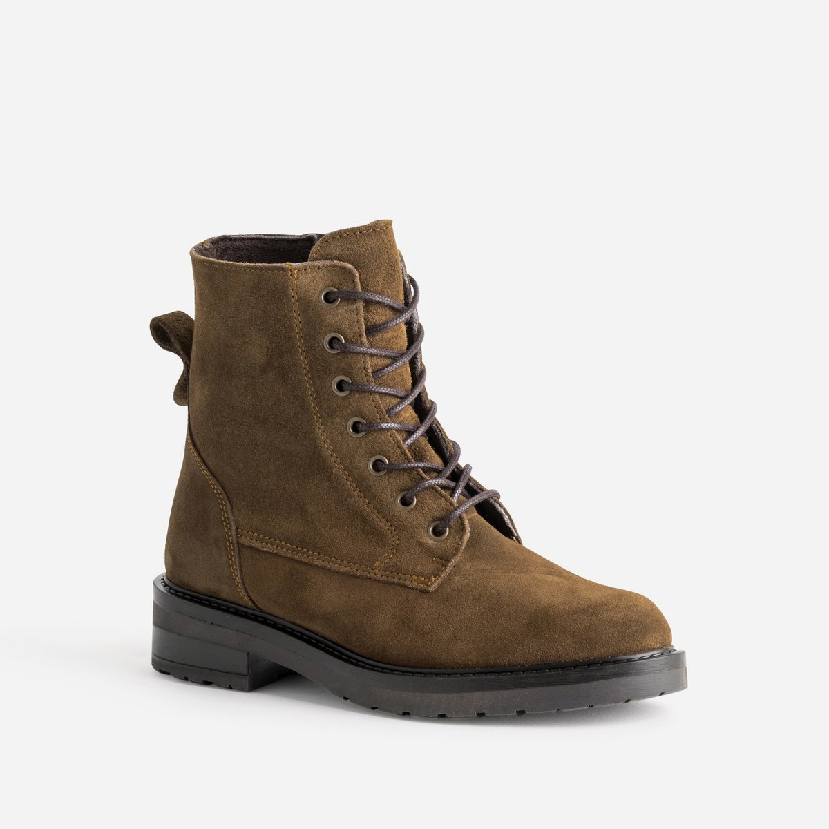 Boots en cuir LEILA tabac, ERAM