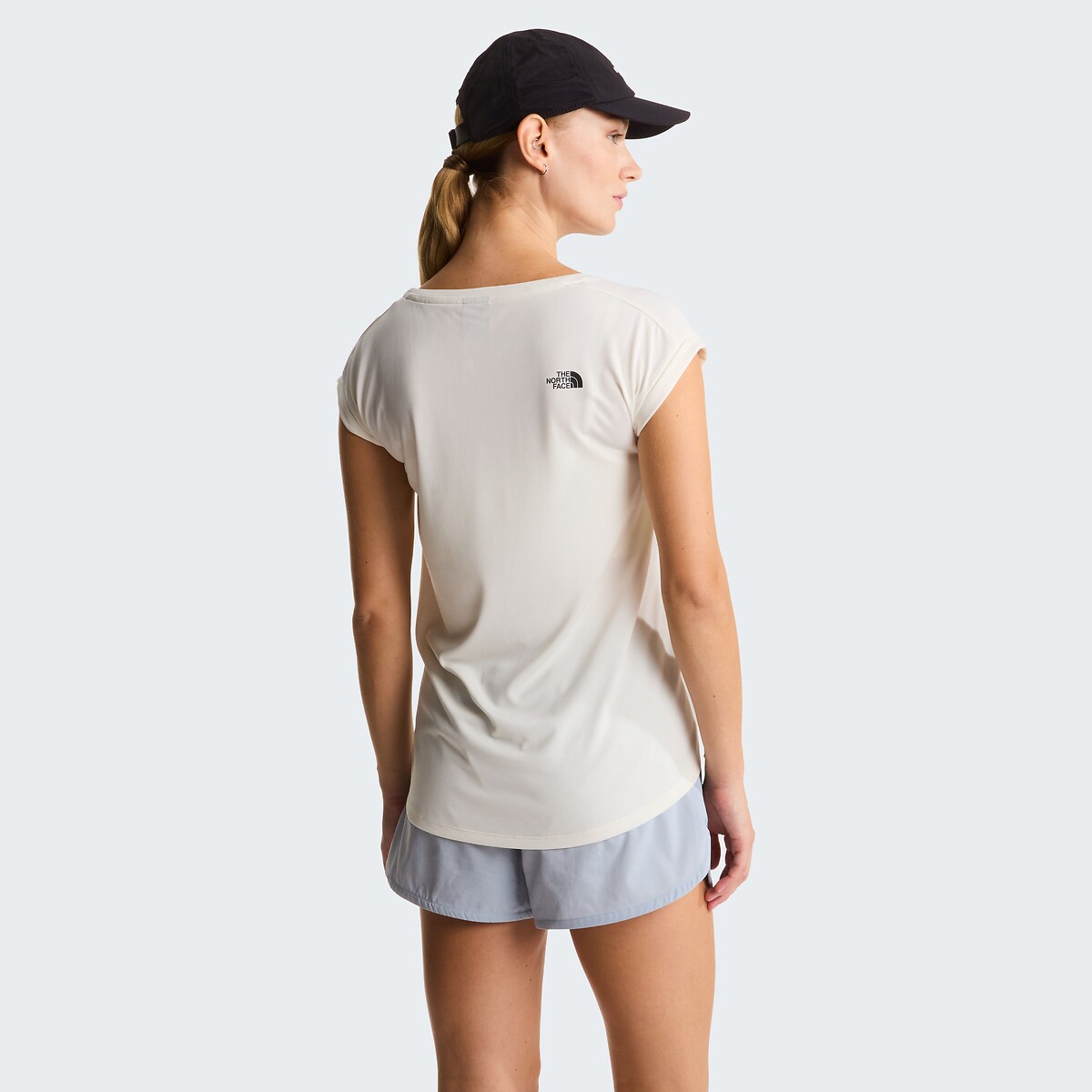 T-shirt de sport manches courtes Tanken ecru, THE NORTH FACE