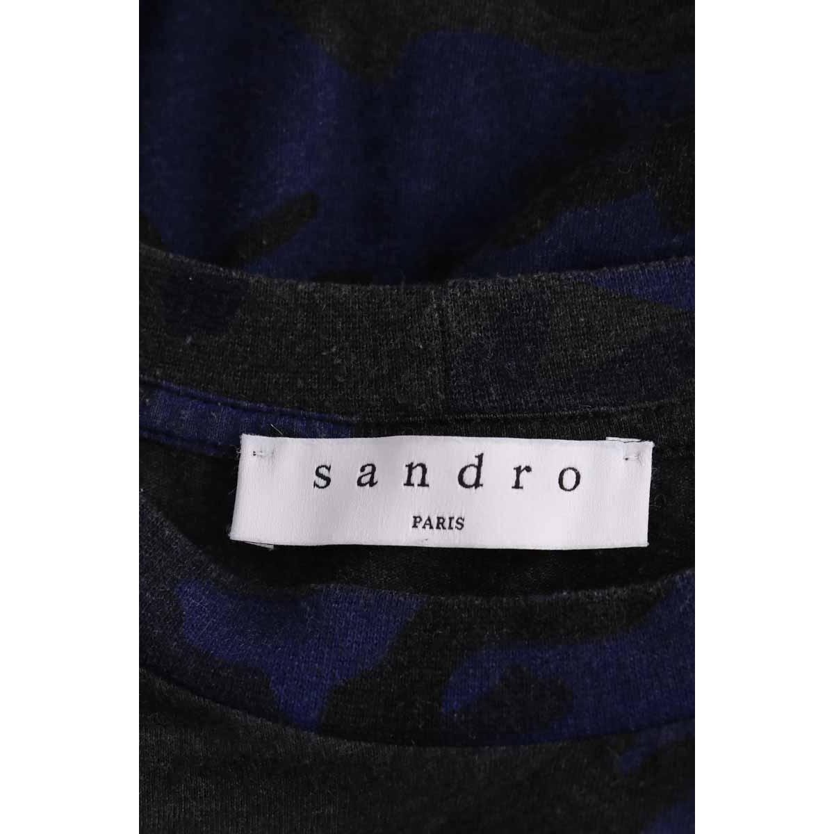 T-shirt - Très Bon État gris, SANDRO