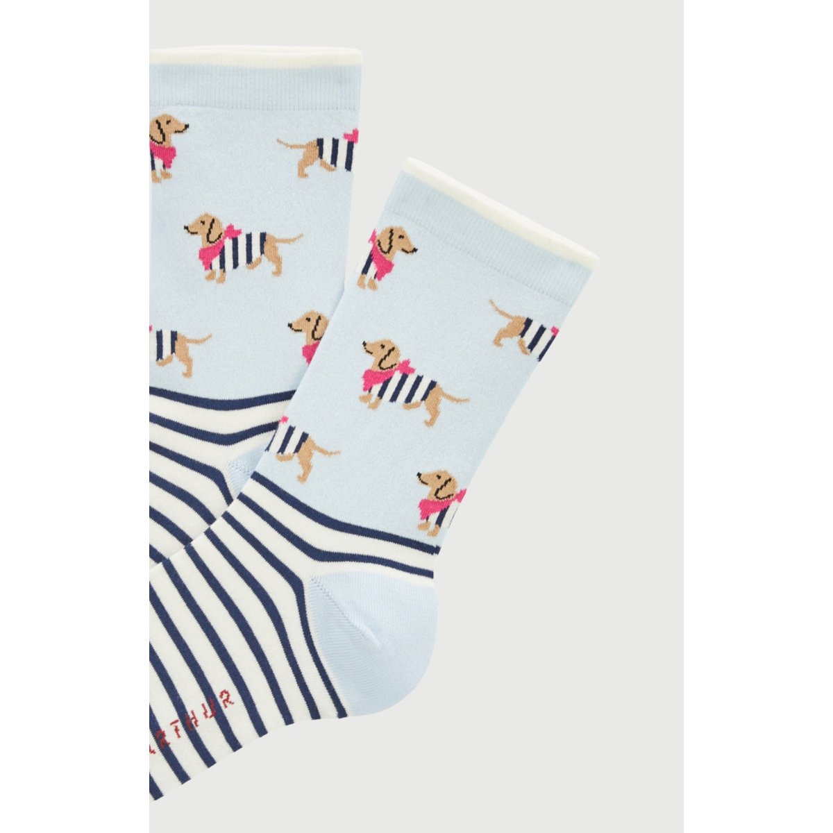 Chaussettes en coton imprimé Tobbie ice, ARTHUR