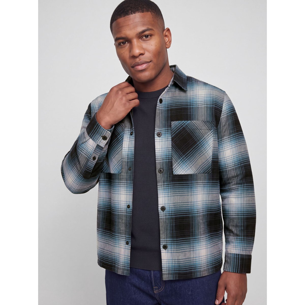Surchemise navy blazer, JACK & JONES