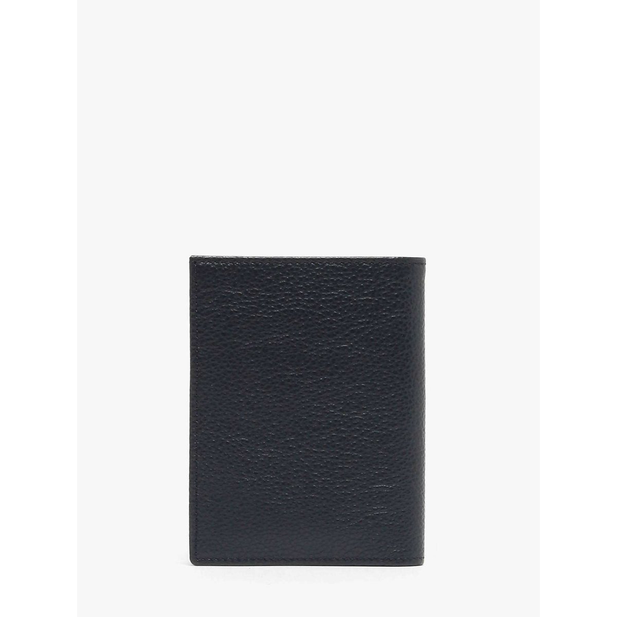 Portefeuille porte-cartes Madras cuir marine, ETRIER