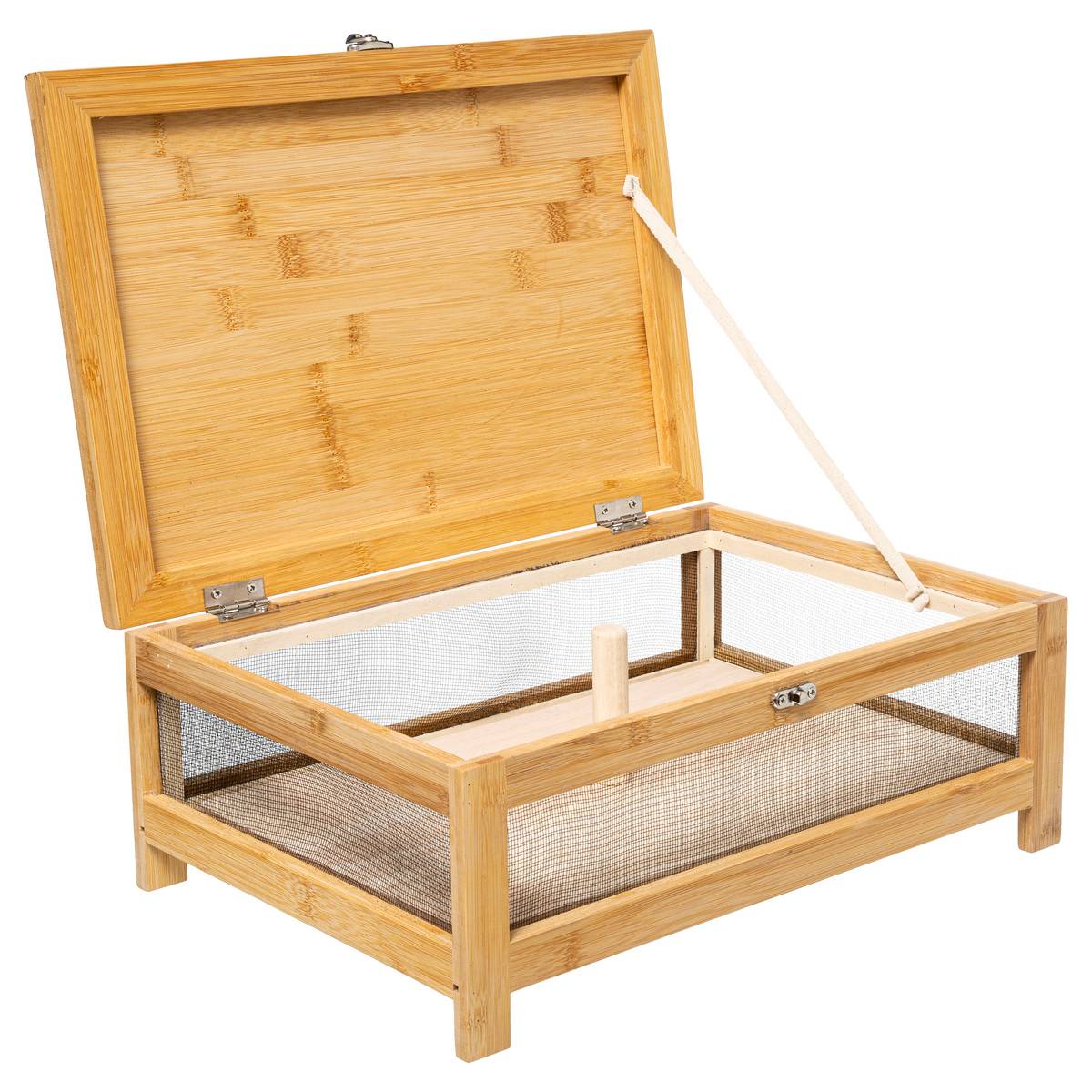 Cave à fromage avec plateau BAMBOU CUISINE beige, 5FIVE SIMPLY SMART