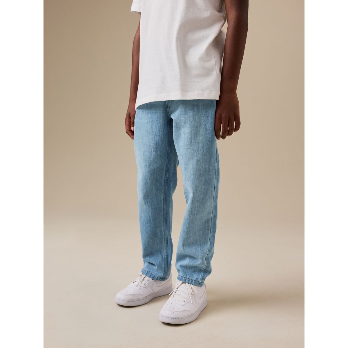 Jean en denim mélangé jean bleu moyen, NEXT