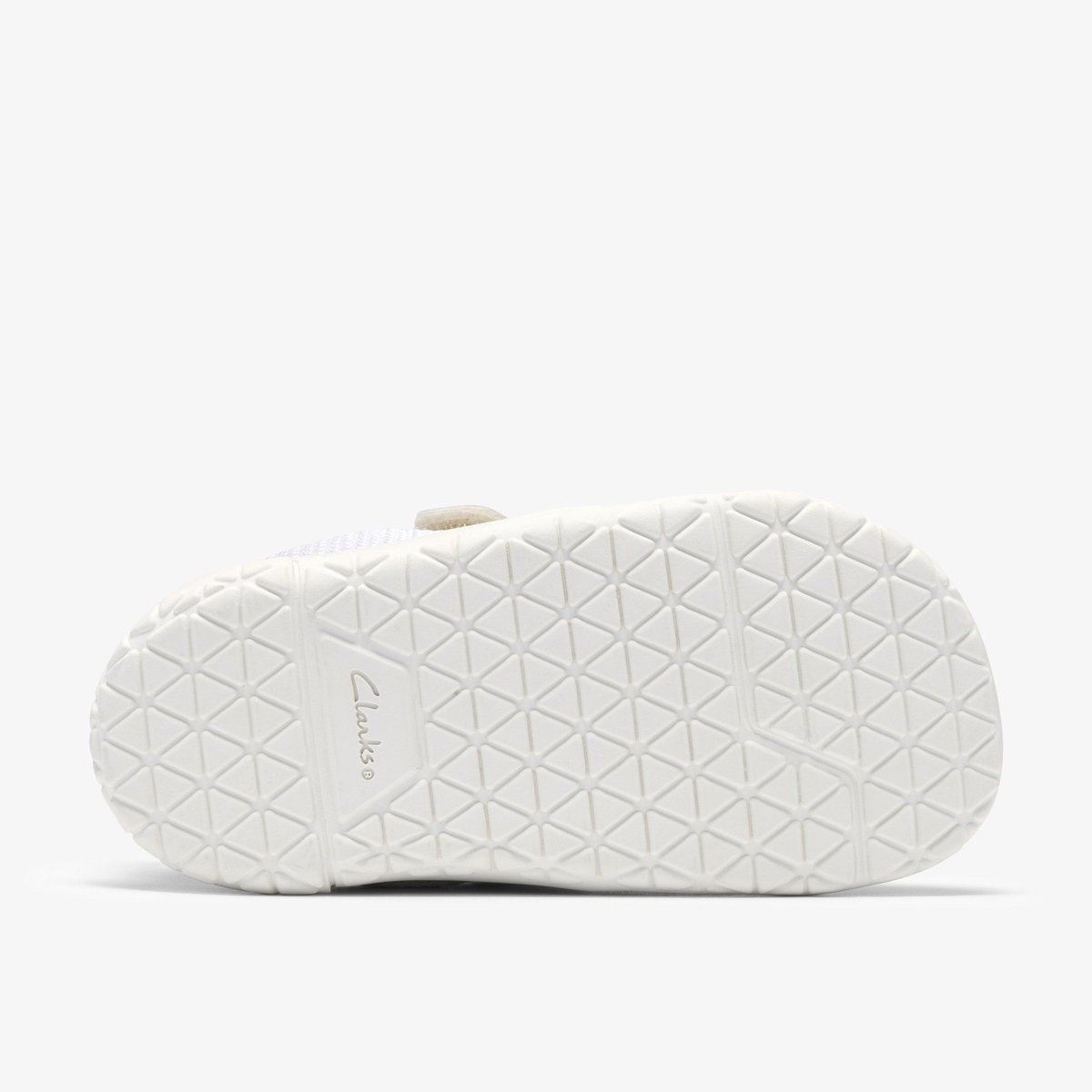 Sandales Textile Coupe Large HARBOUR FLEX T blanc, CLARKS