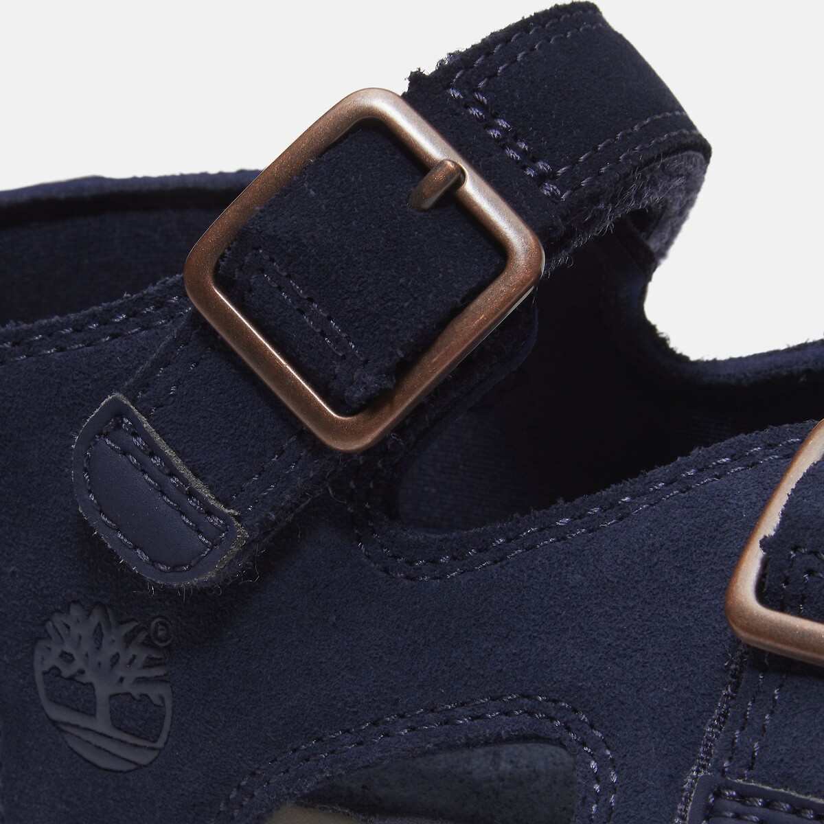 Kids Castle Island Backstrap Touch 'n' Close Sandals navy blue, TIMBERLAND