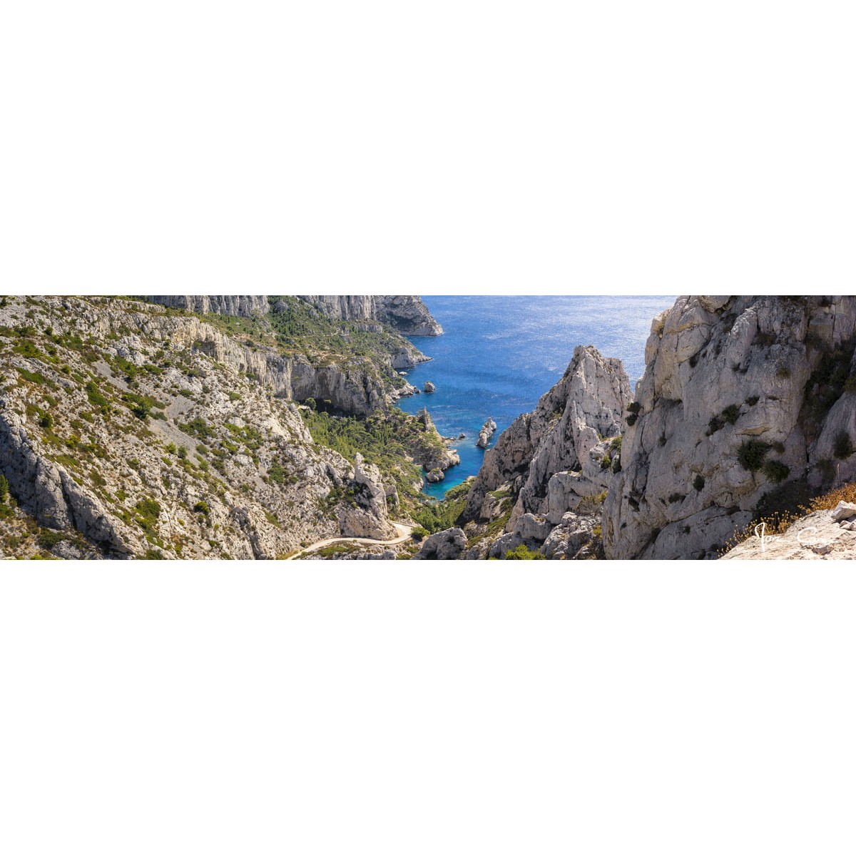 Tableau Mural Ensemble De Calanques MER tableaux sur toile-bleu, CEANOTHE