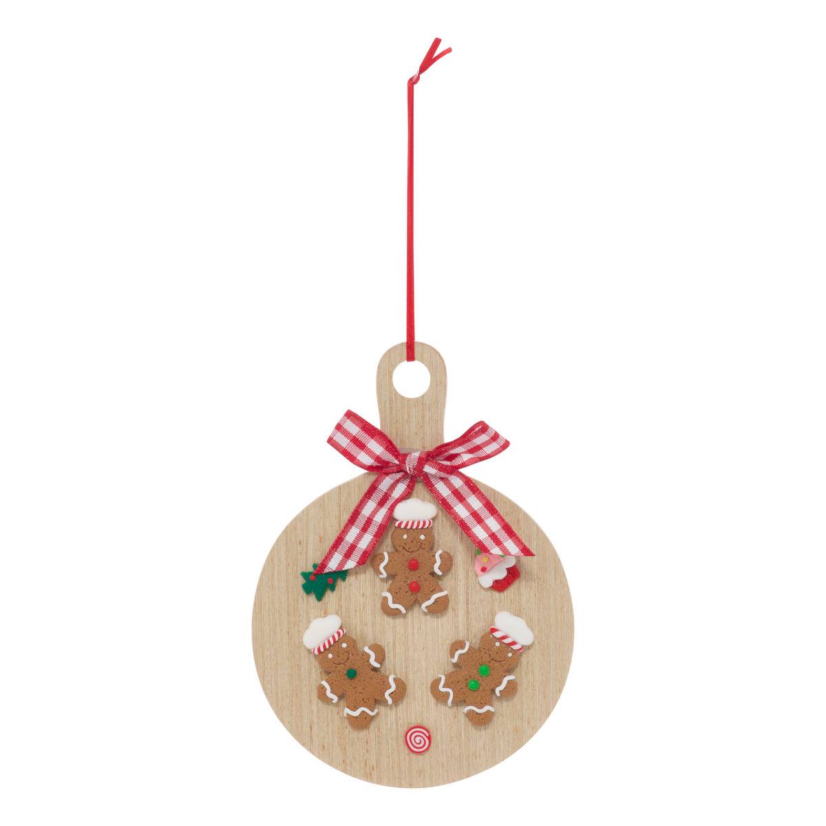 SDN BOIS PLANCHE BISCUIT 14CM marron, ATMOSPHERA