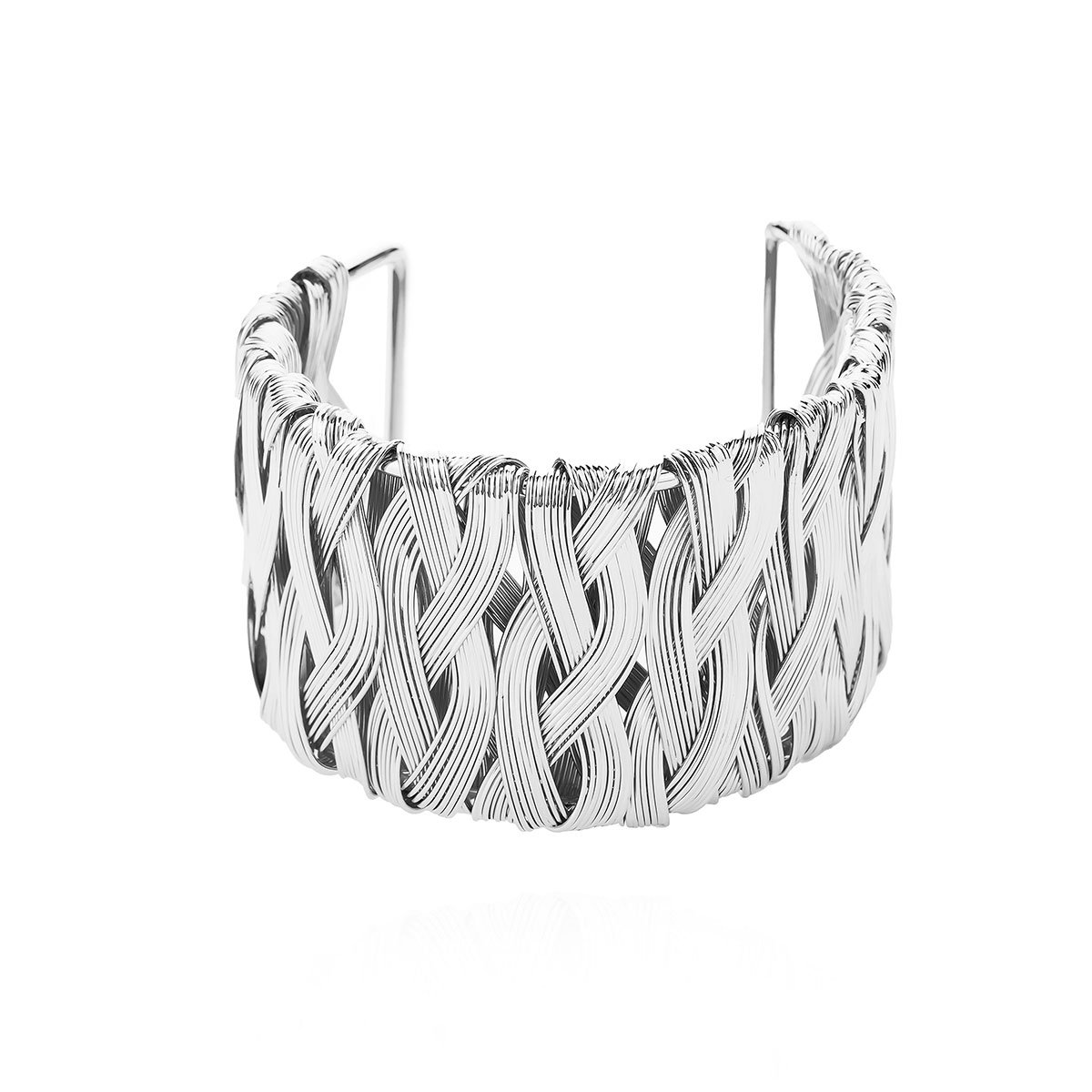 Bracelet jonc KANEY argenté, HIPANEMA