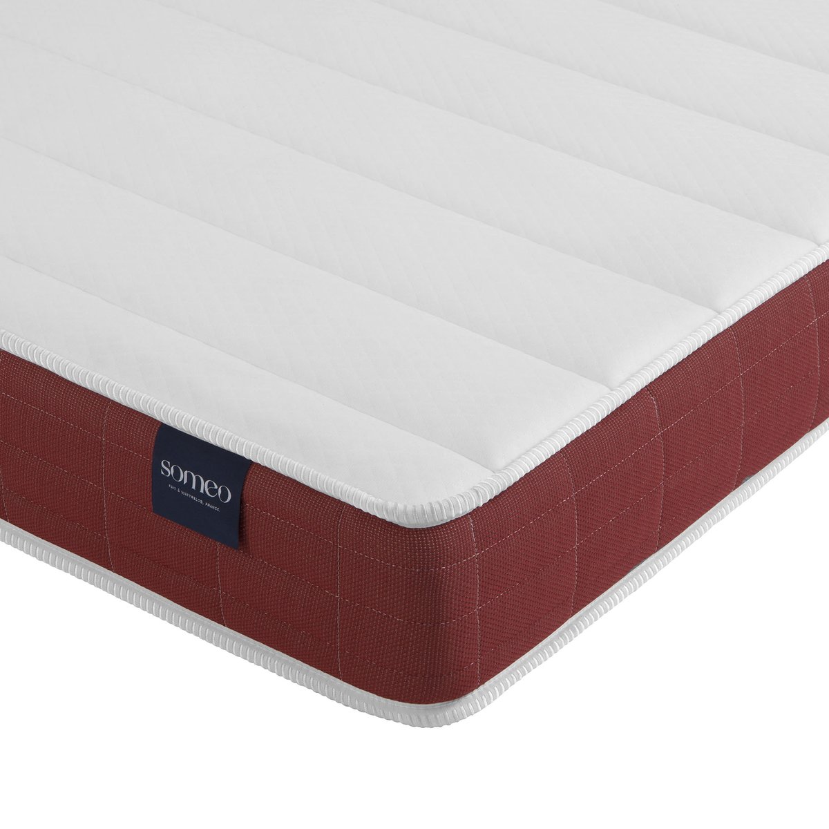 Matelas couchage latex Crépuscule 400 blanc, SOMEO