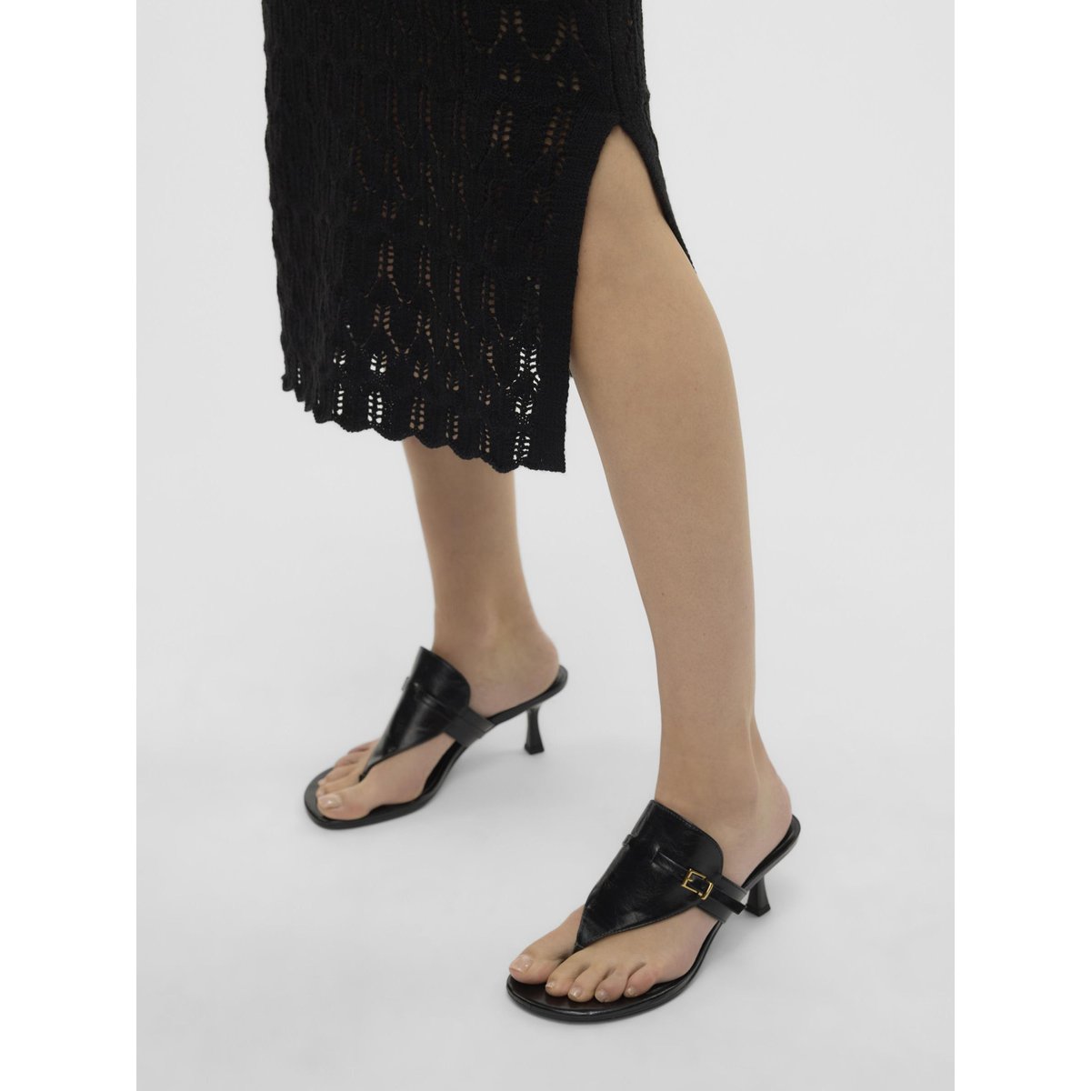 Robe En Maille noire - black, VERO MODA