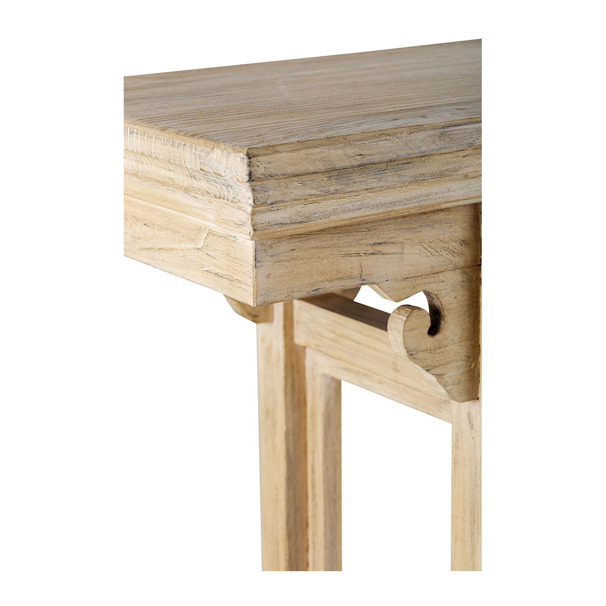 Console BAO orme recyclé beige, BLANC D’IVOIRE