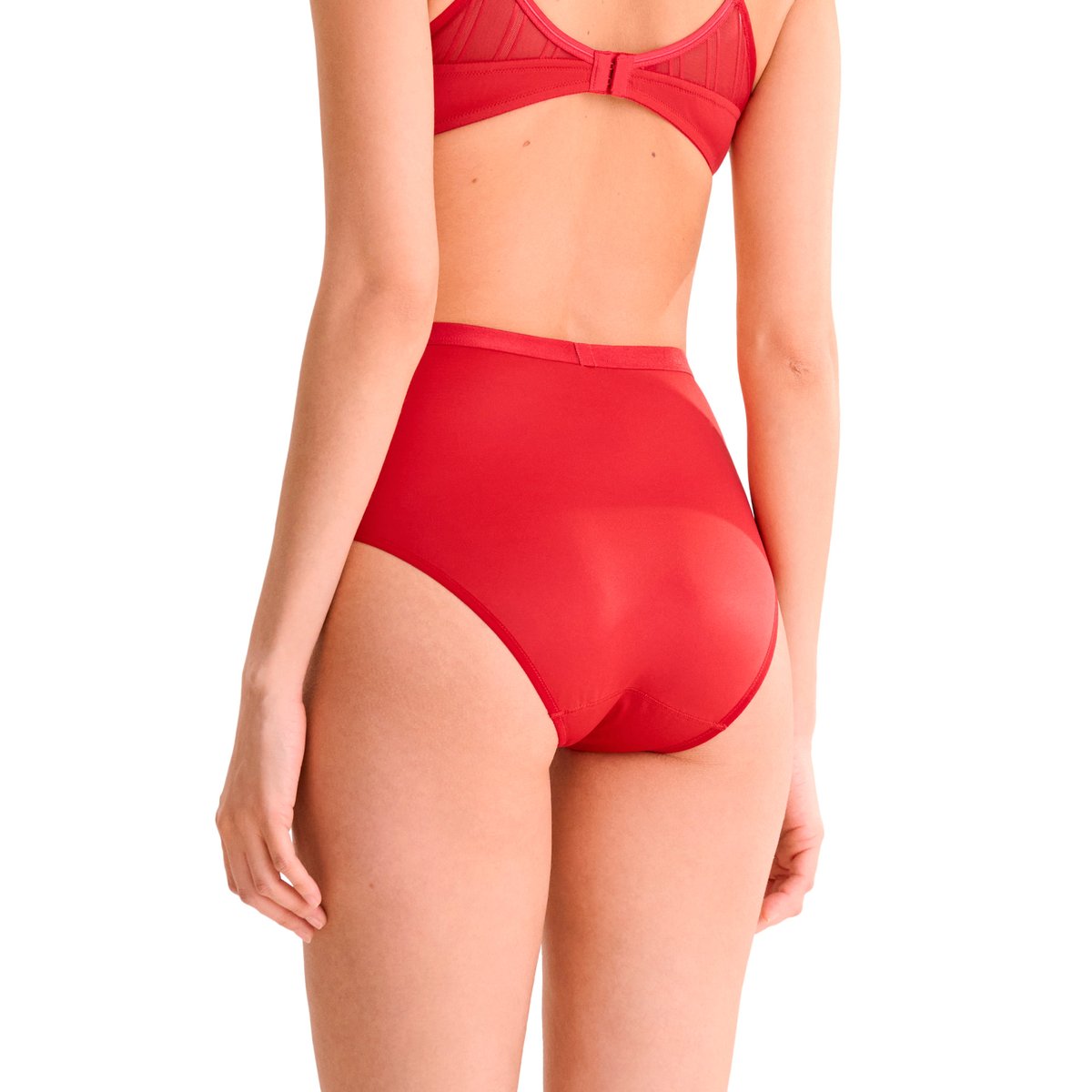 Culotte taille haute PRINCESS rouge, LISCA