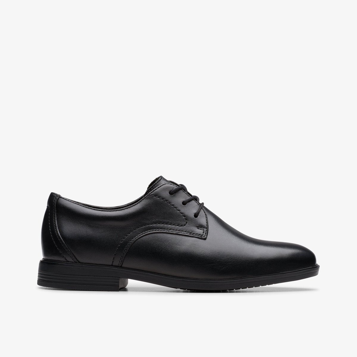 Derbies Cuir Coupe Large JONWIN STEP Y noir, CLARKS