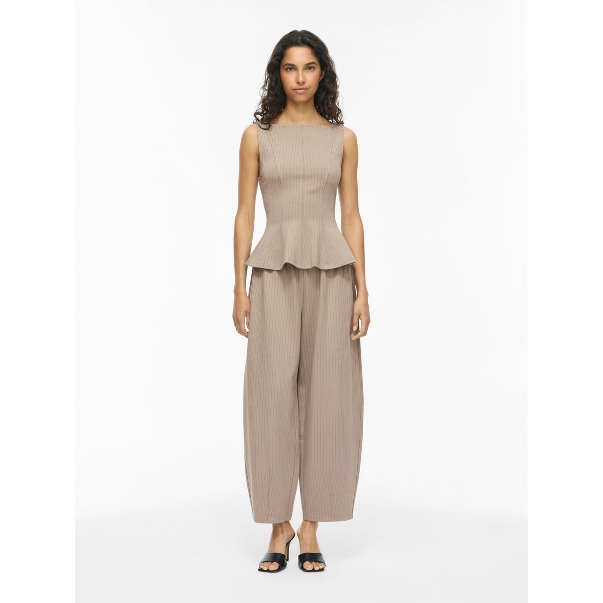 Top Sans Manches gris - vintage khaki1, VILA
