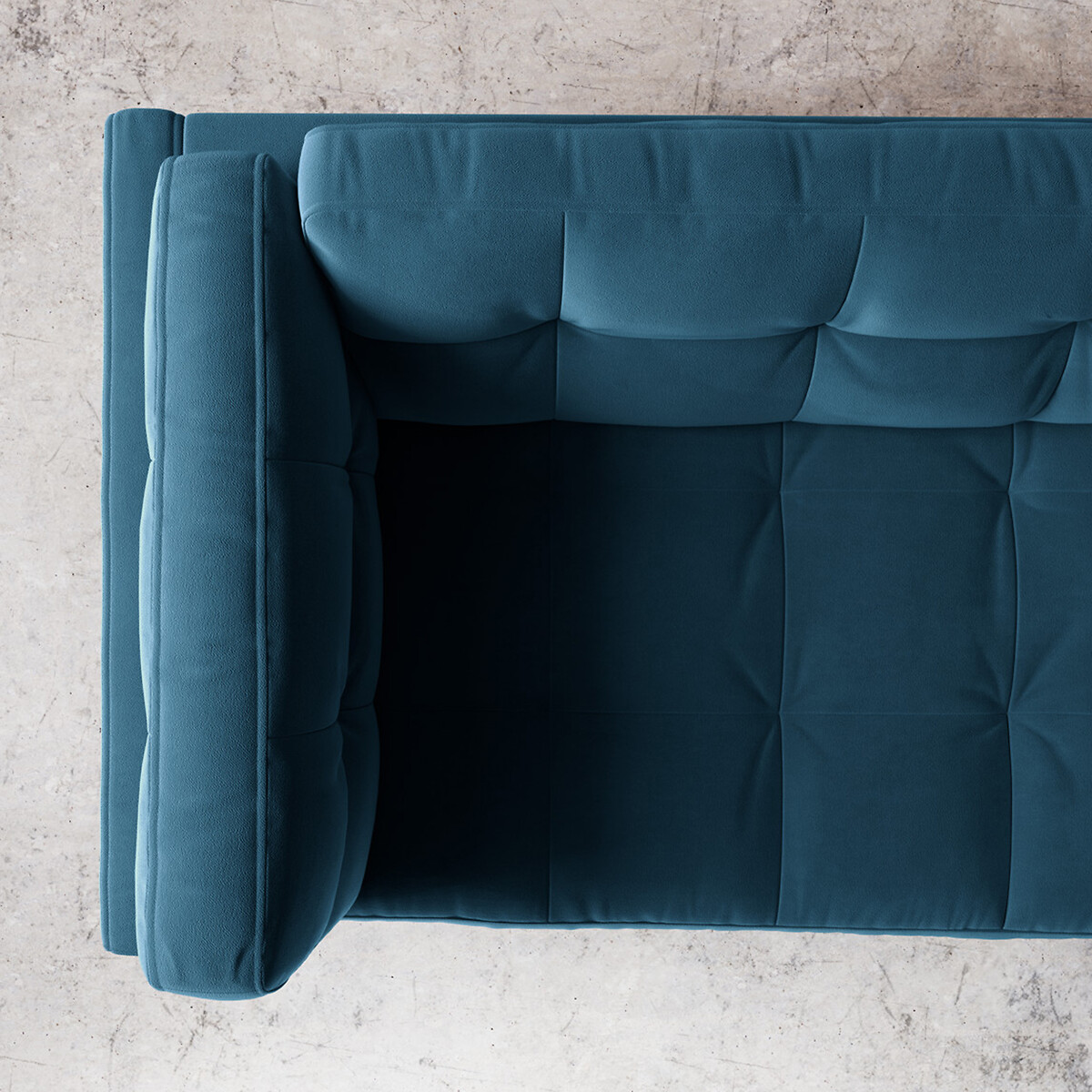 Landau Velvet 2/3/4 Seater Sofa petrol blue, SWOON
