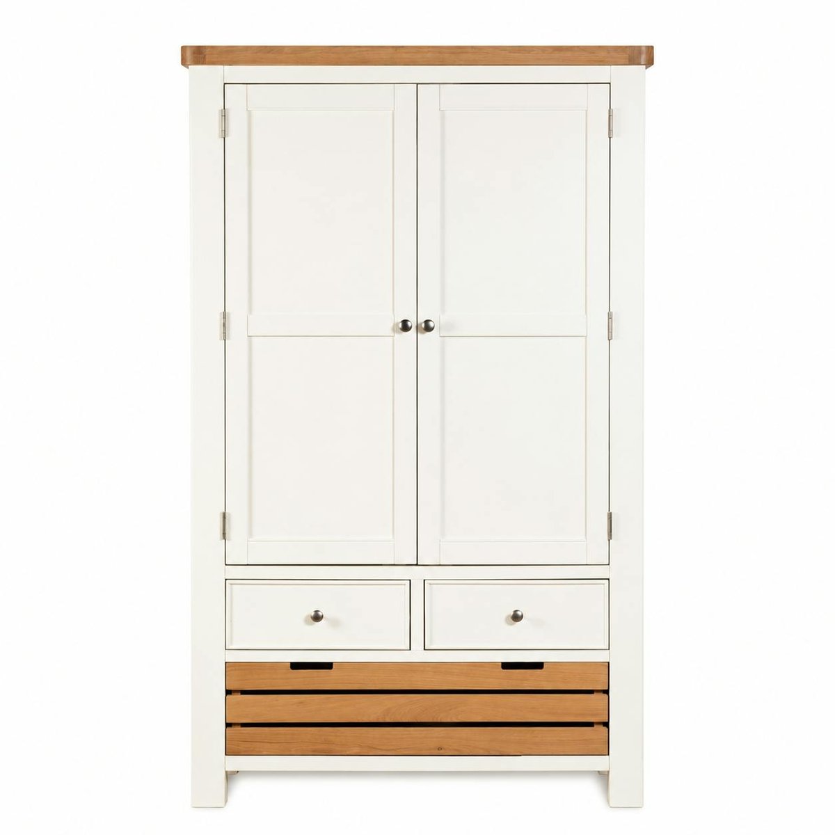Buffet de cuisine garde-manger blanc style campagne chic VELIA blanc, PIER IMPORT