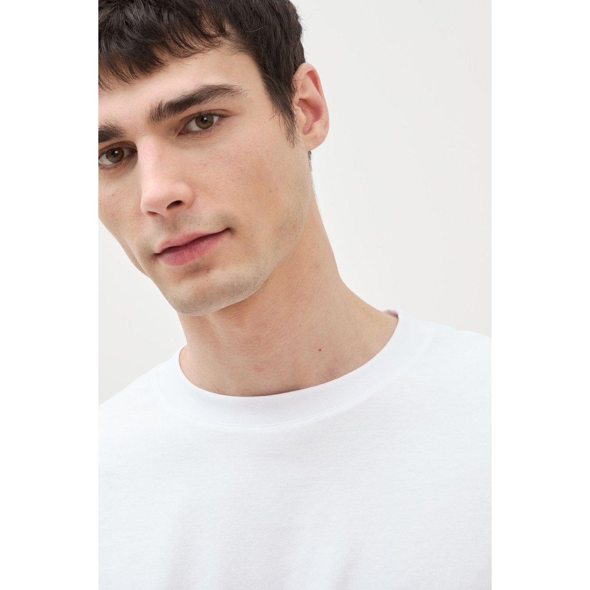 T-shirt manches courtes blanc, BONOBO