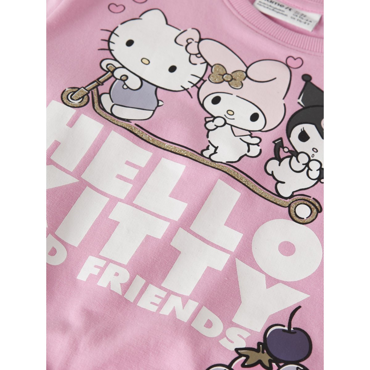 Sweat-Shirt violet - begonia pink1, NAME IT
