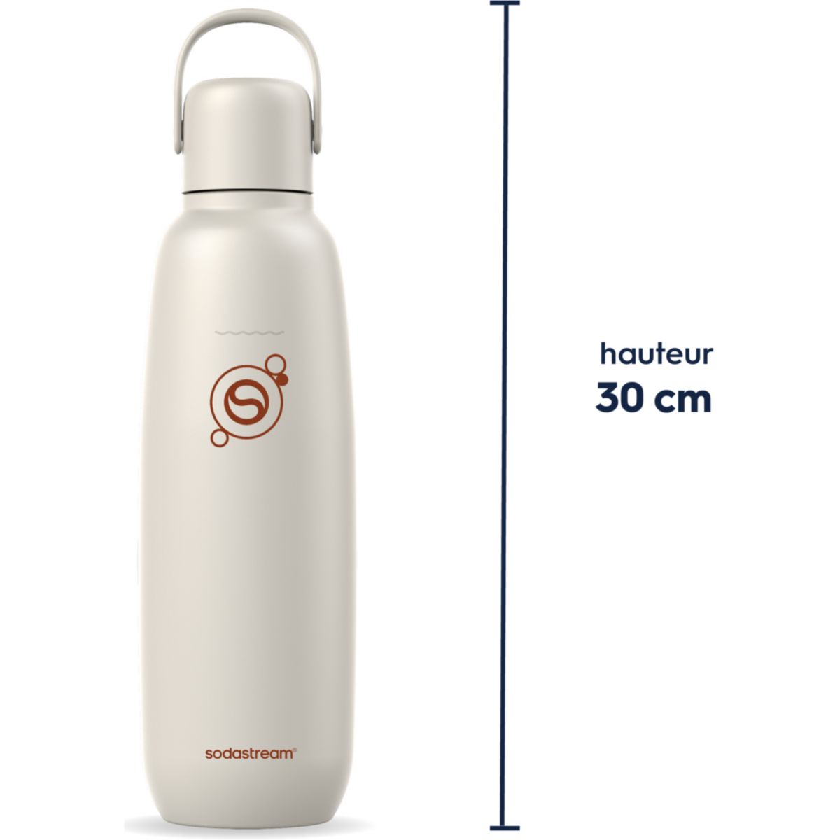 Bouteille isotherme Gourde Fizz & Go Cool sable couleur unique, SODASTREAM
