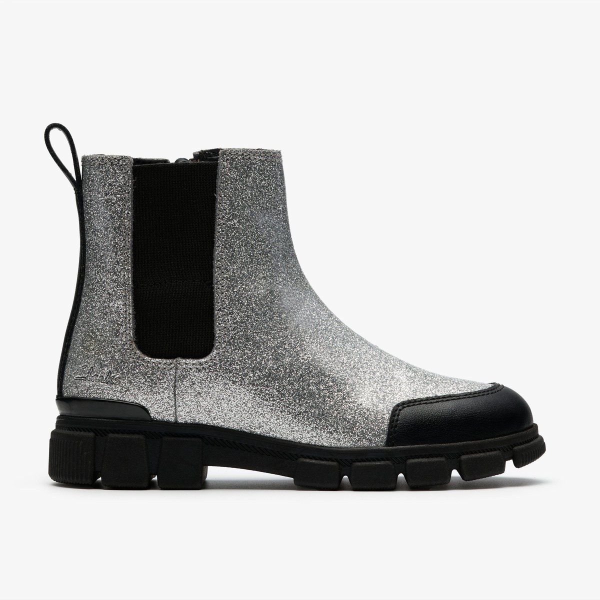 Boots Cuir EVYN CHELSEA K gris, CLARKS