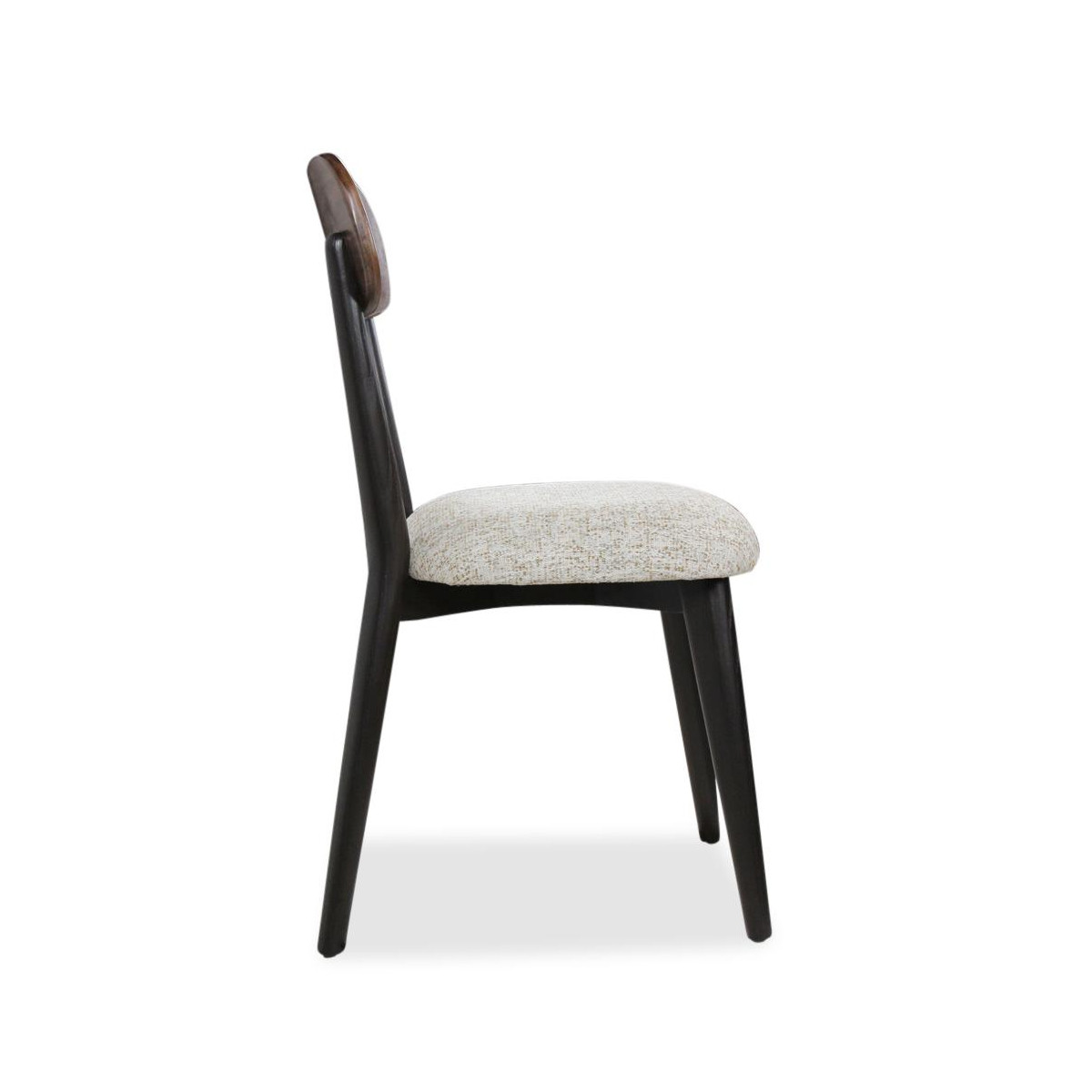 Lot de 2 chaises marron, INTERIOR'S