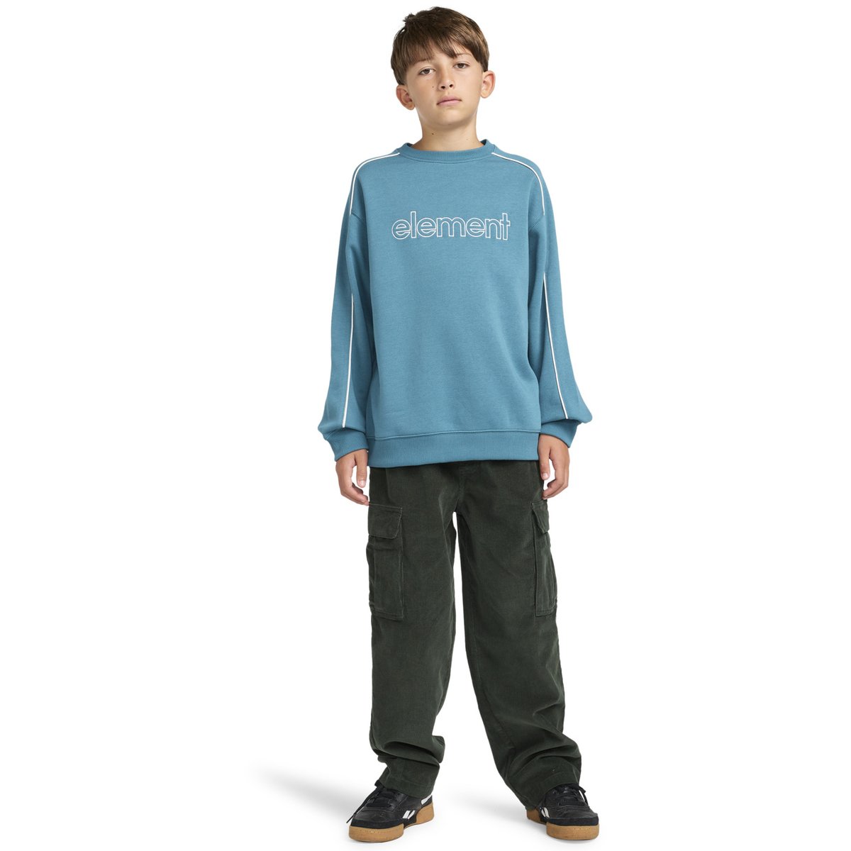 Sweat CORNELL 90S bleu hydro, ELEMENT