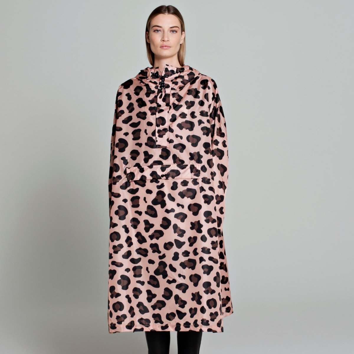 Poncho de pluie imperméable PINK PANTHER rose léopard, RAINKISS