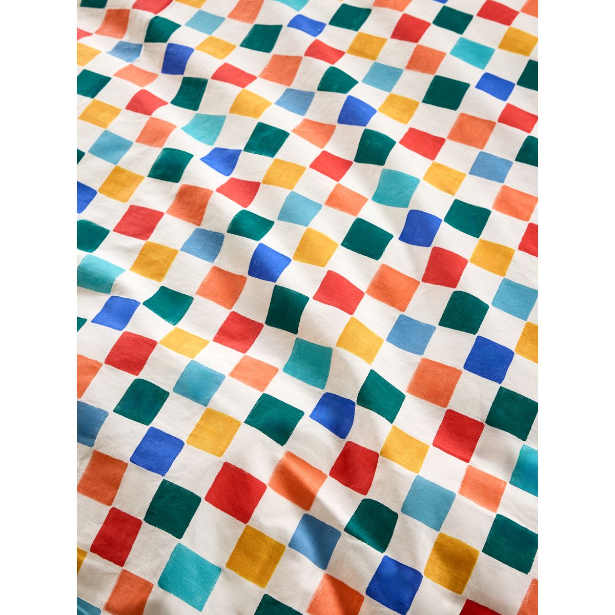 Housse de couette et taie d’oreiller en coton alphabet lumineux, NEXT