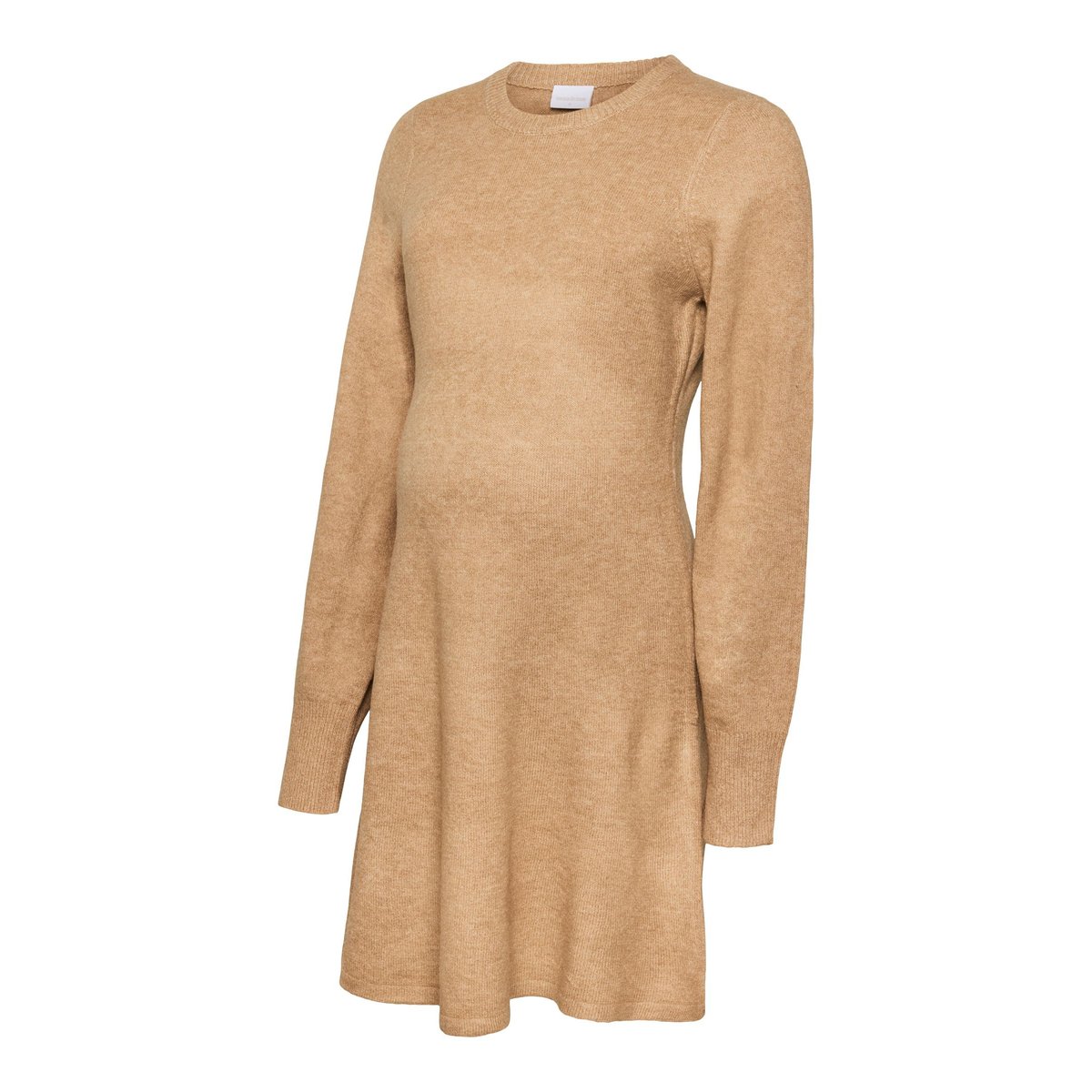 Robe En Maille natural melange 1, MAMA LICIOUS