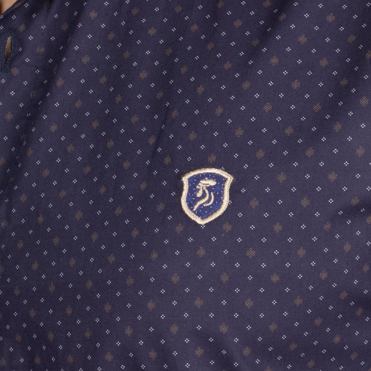 Chemise liberty star navy, SHILTON