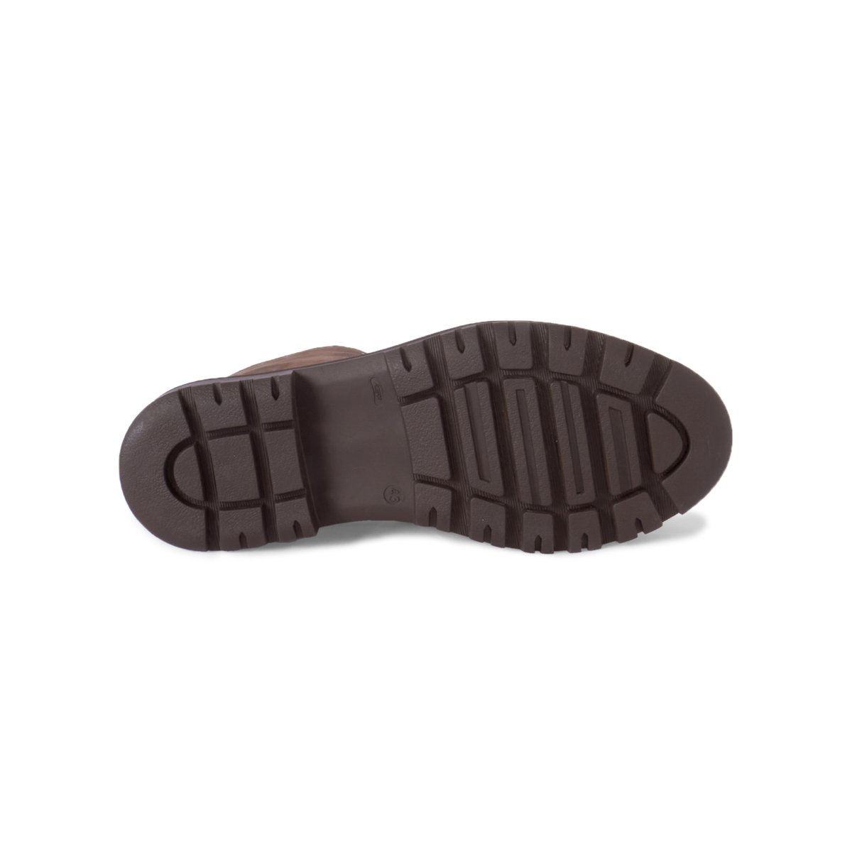 Boots lacet cuir nubuck marron marron, JULES & JENN