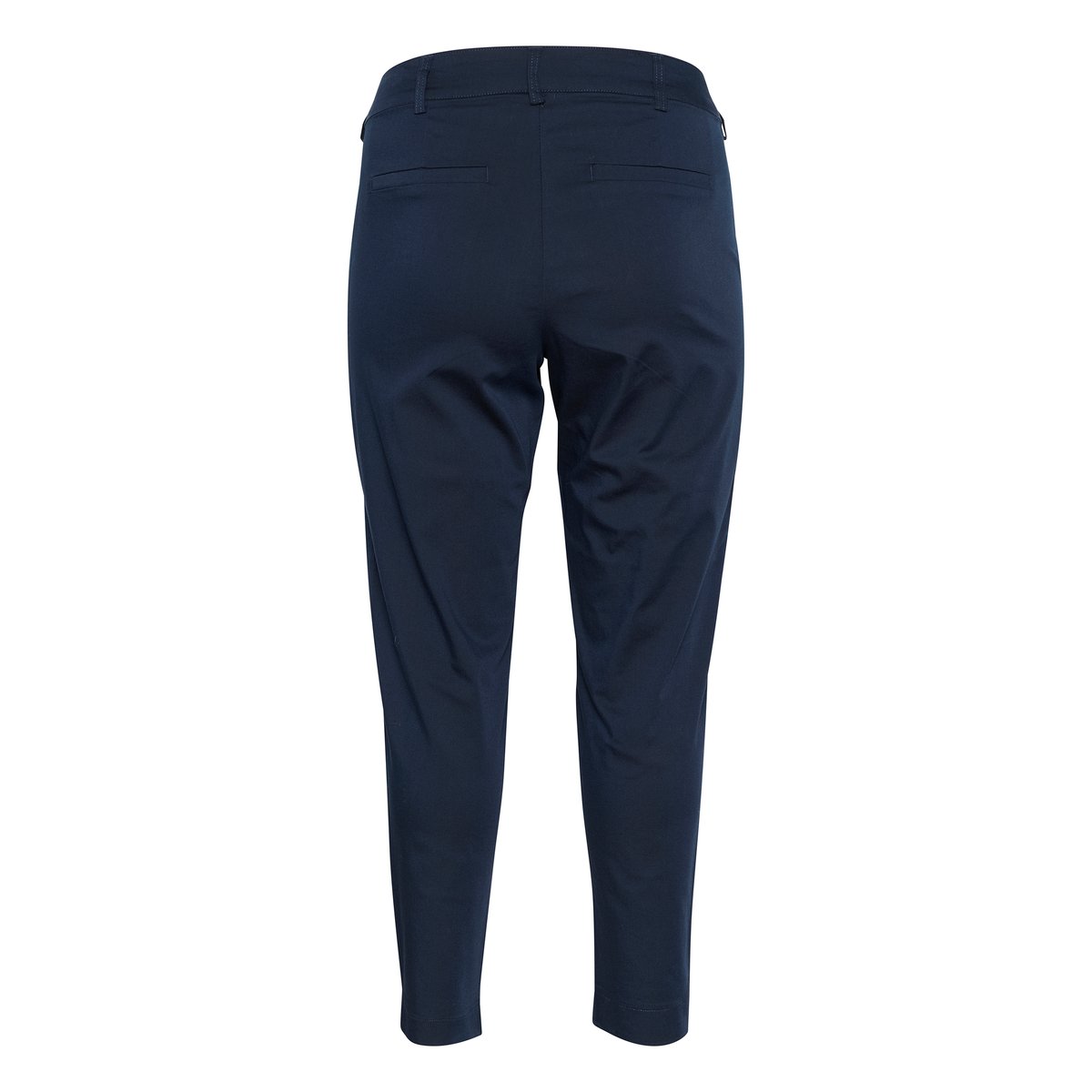 Pantalon casual bleu midnight marine, KAFFE CURVE