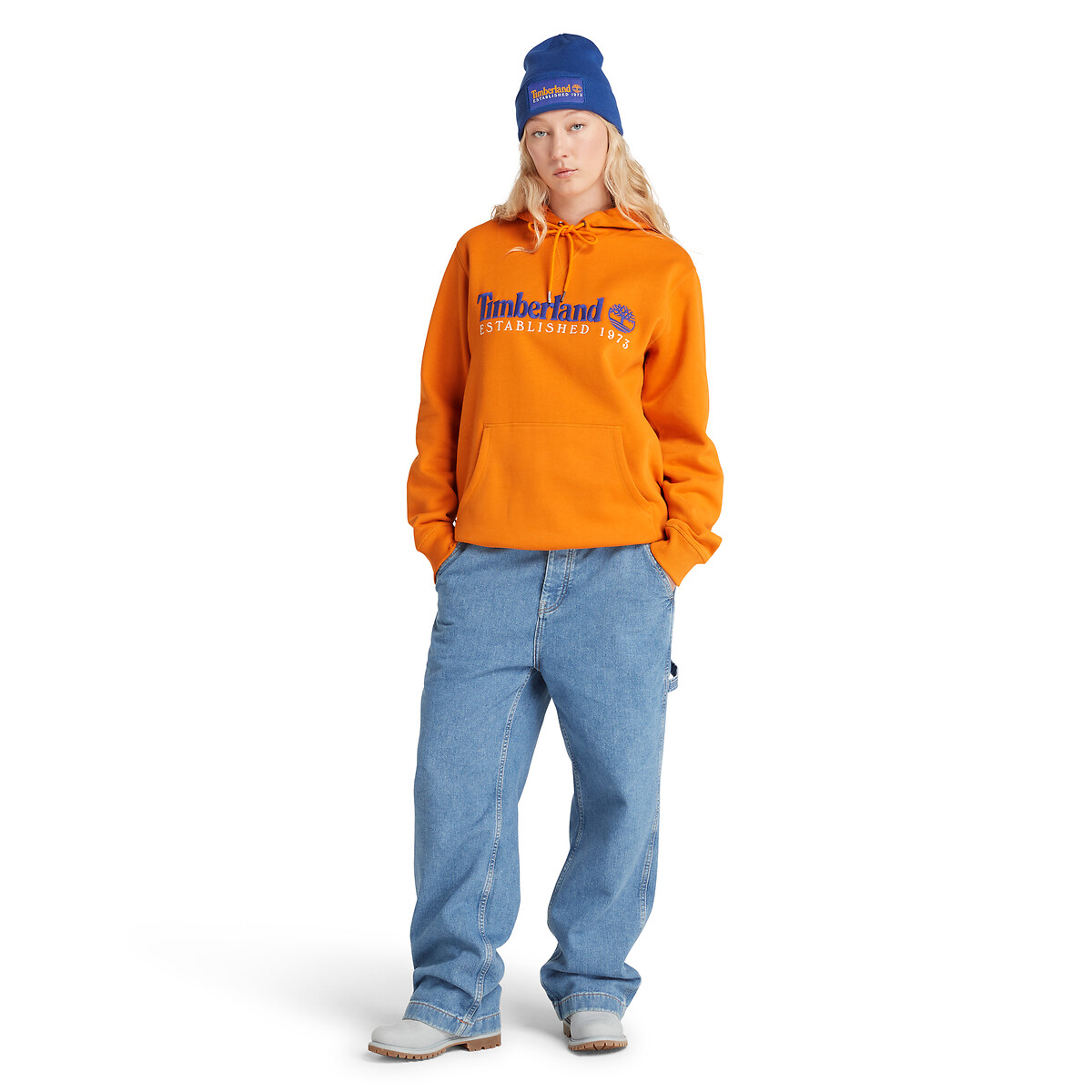 Sweat à capuche 50 ans ocre, TIMBERLAND