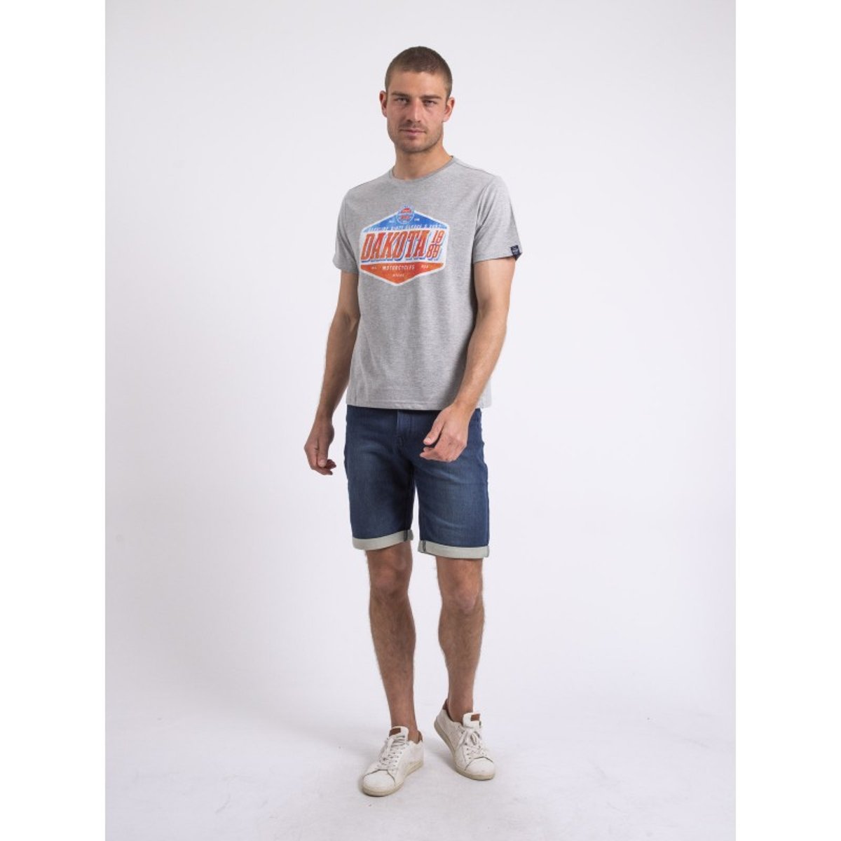 T-shirt Col Rond Nikofuga gris, RITCHIE