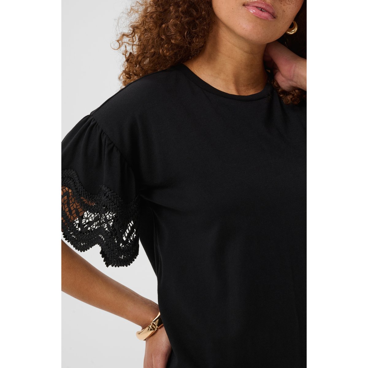 Robe noir black deep, KAFFE