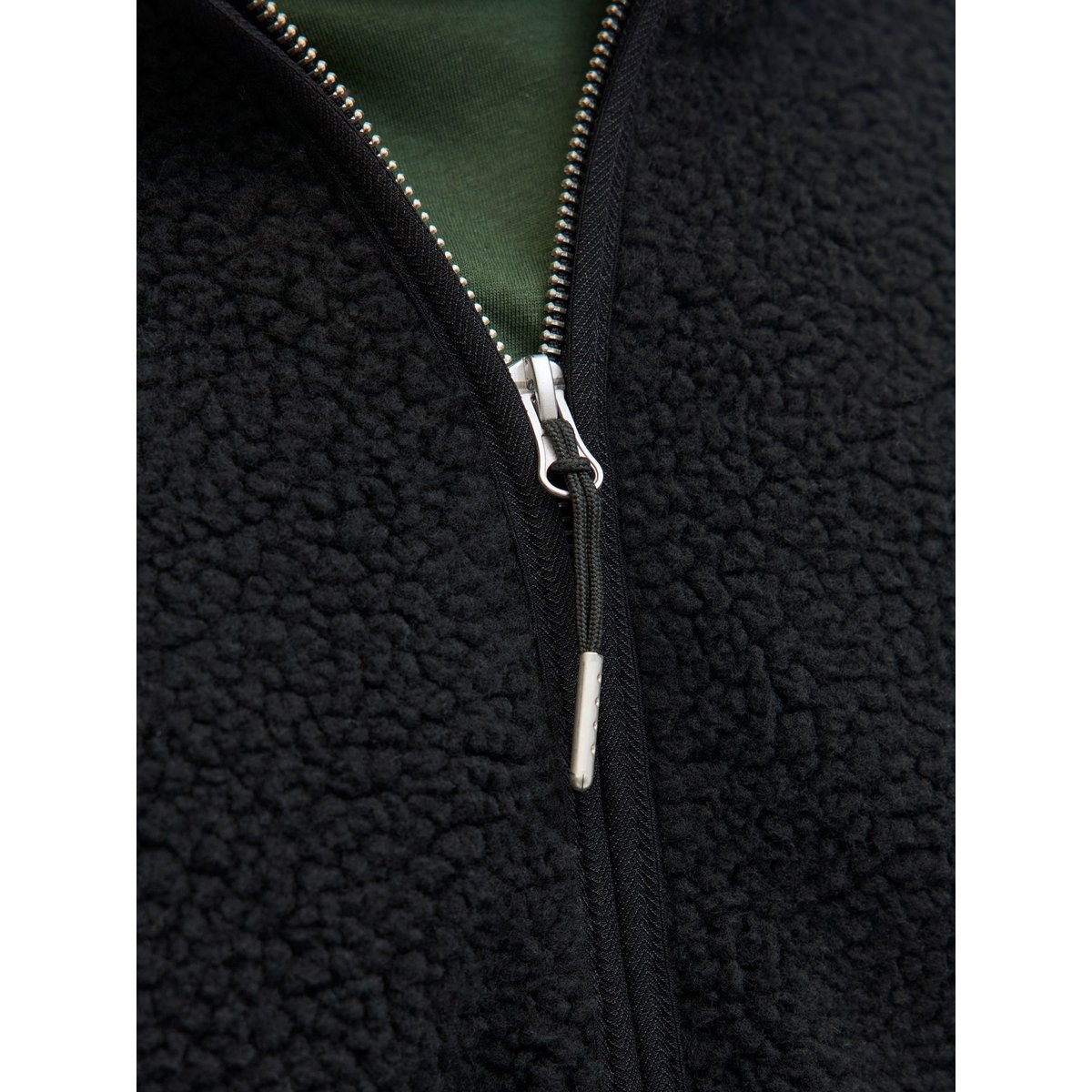 Manteau En Peluche black, JACK & JONES