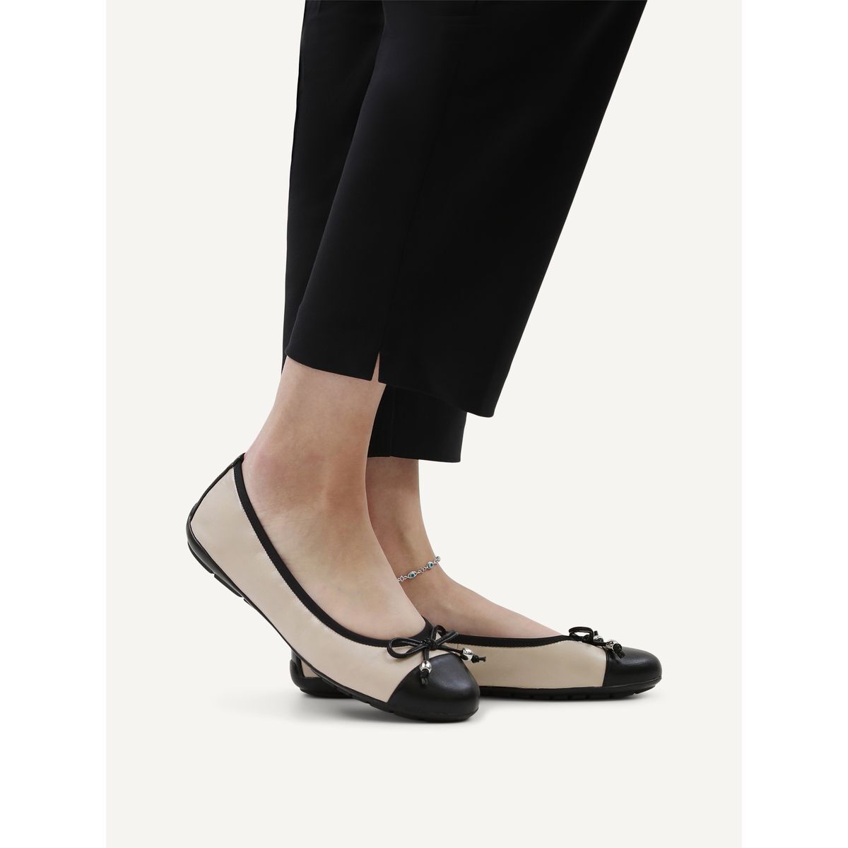 Ballerine plate beige nude, CAPRICE
