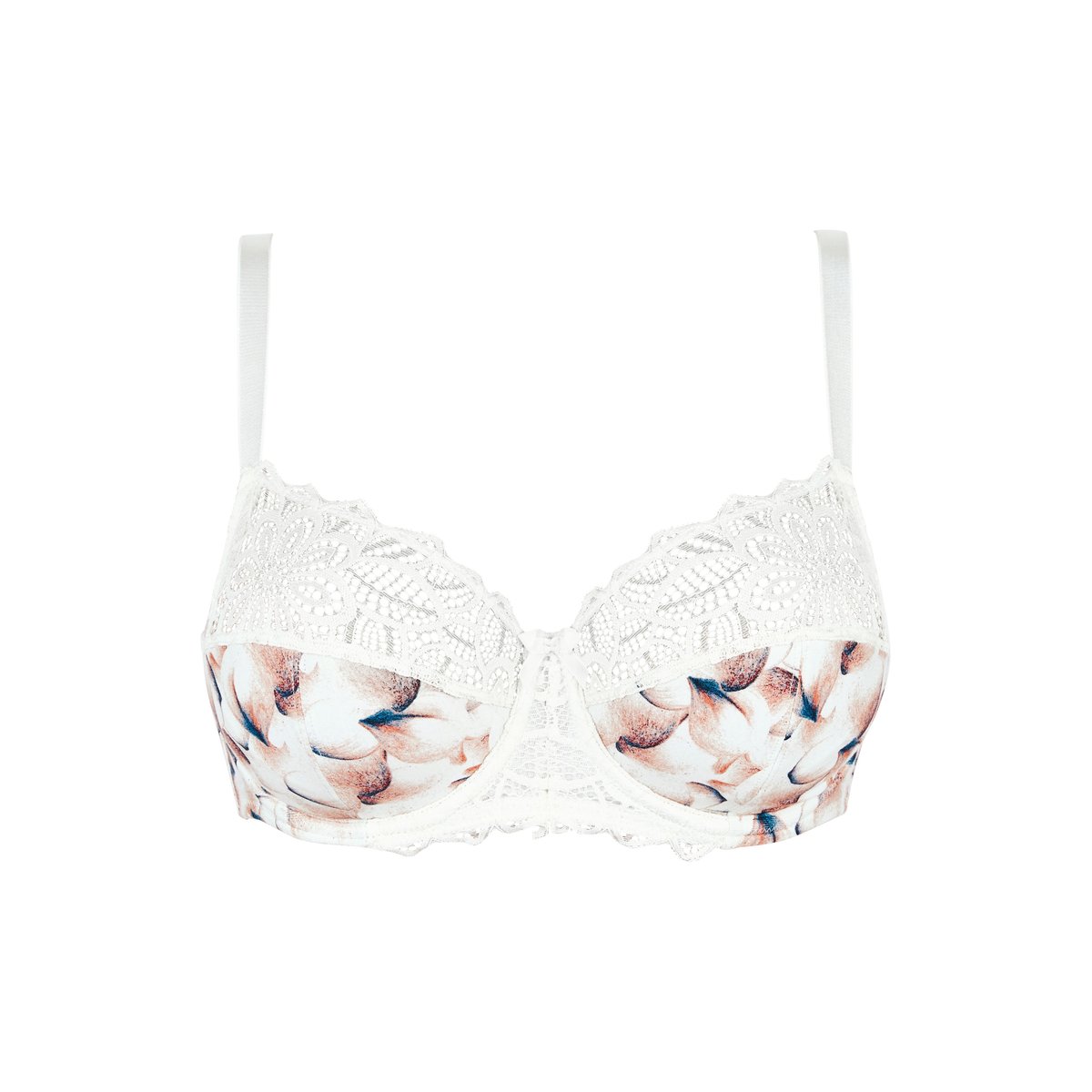Soutien-gorge FLORA imprime poesie pastel, SANS COMPLEXE