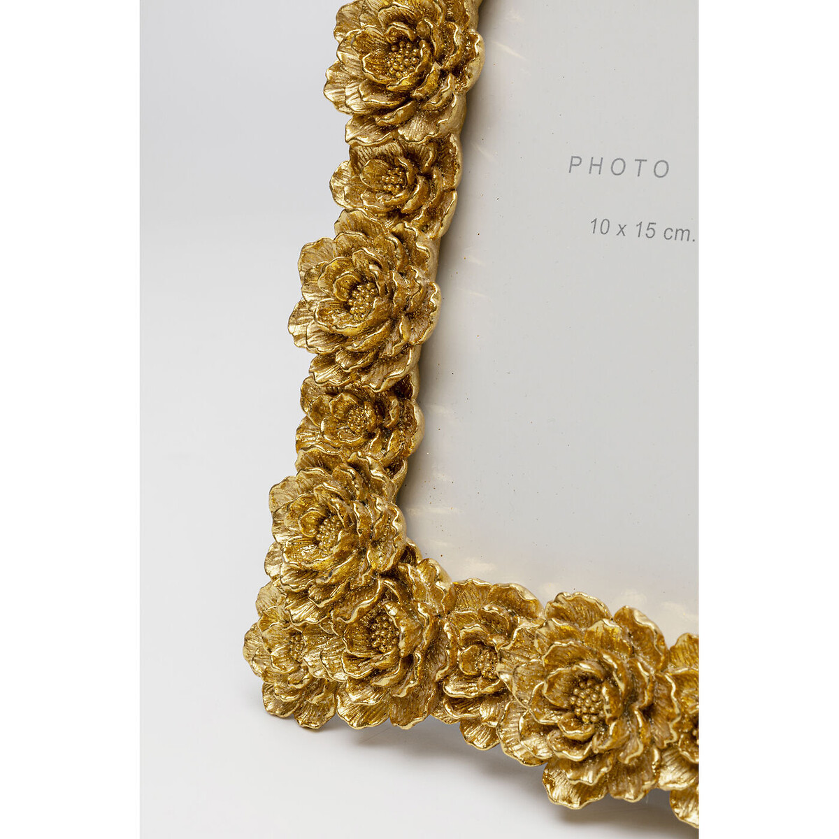 Cadre photo Flower 10x15cm or, KARE DESIGN