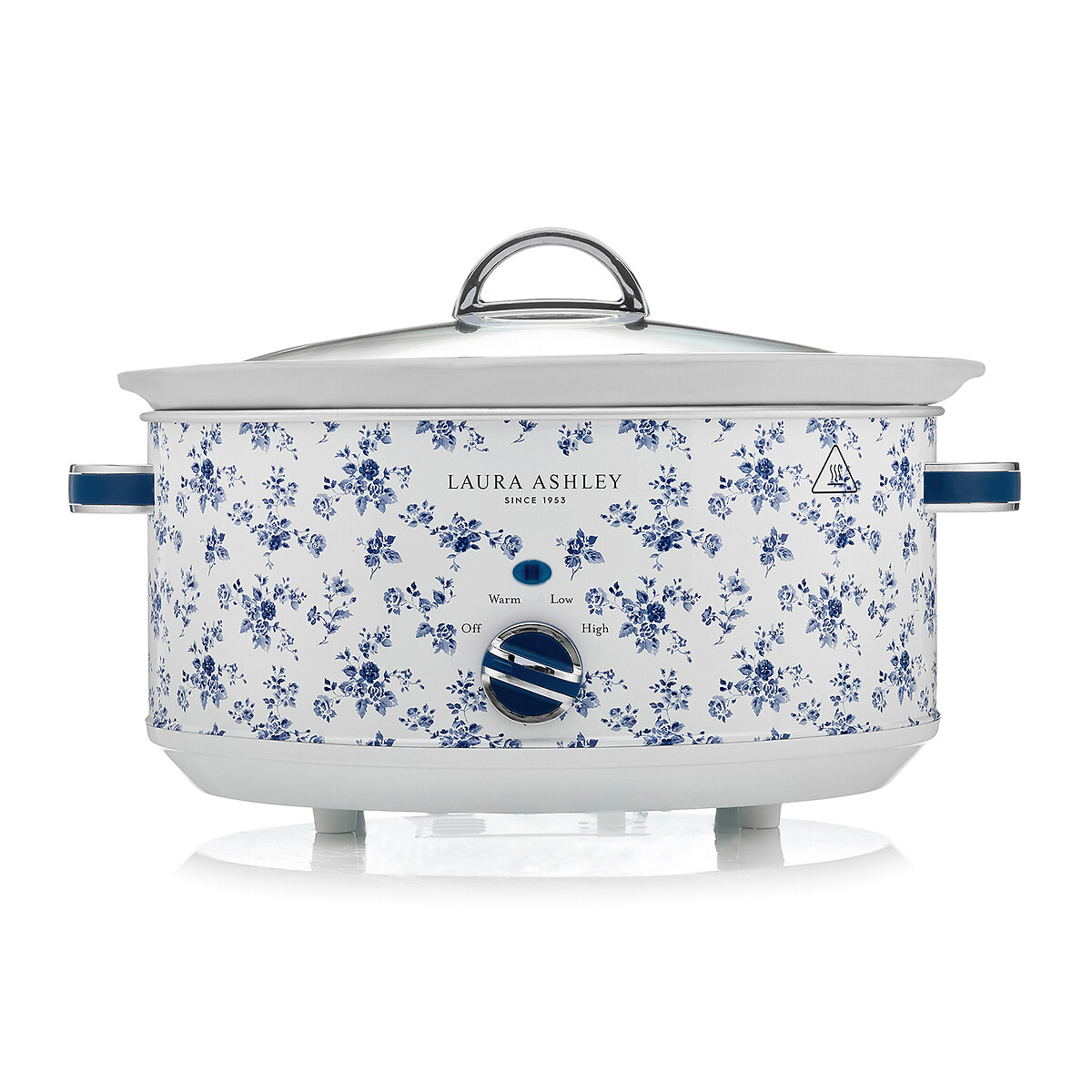 Laura Ashley 6.5L Slow Cooker - VQSLWC6 white, LAURA ASHLEY