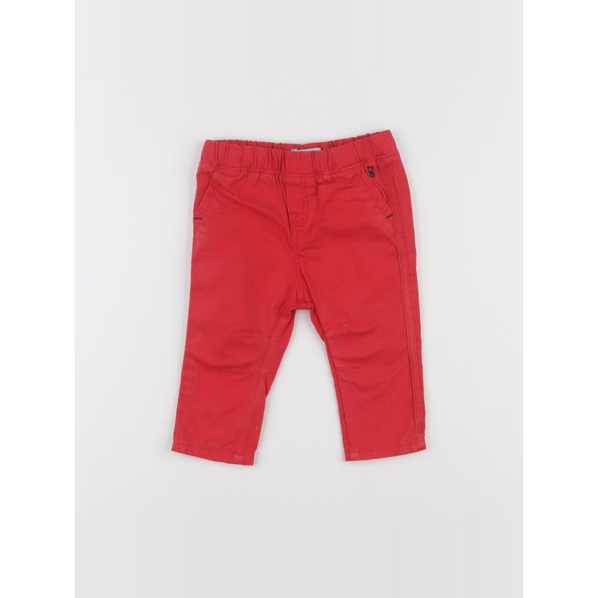 Pantalon - Etat satisfaisant rouge, OBAIBI