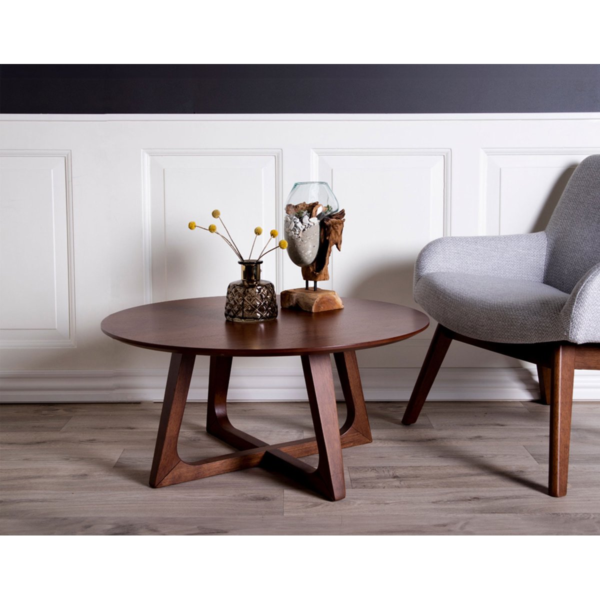 Table basse - SOLIN bois, BEST MOBILIER