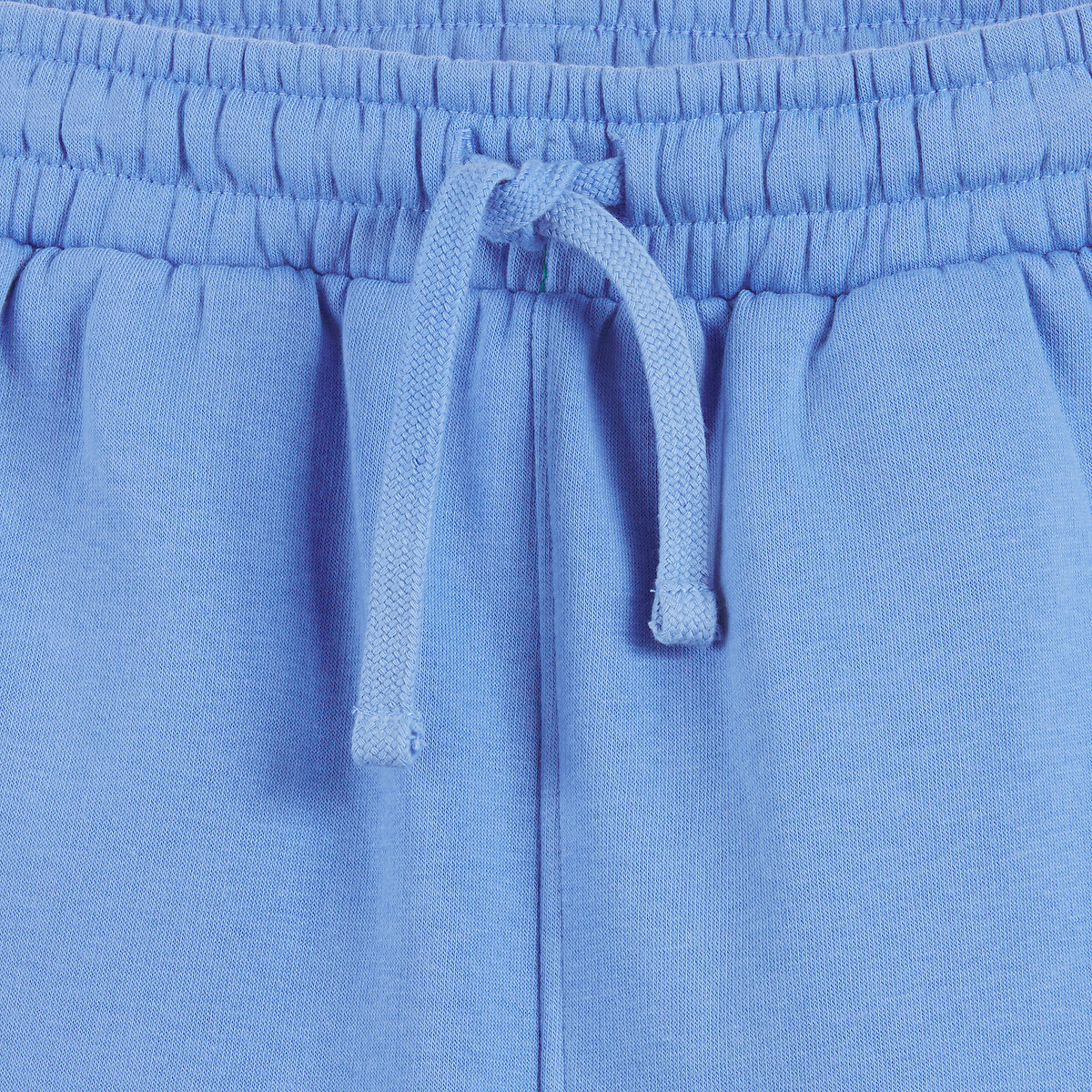 Bermuda oversize in felpa blu, LA REDOUTE COLLECTIONS