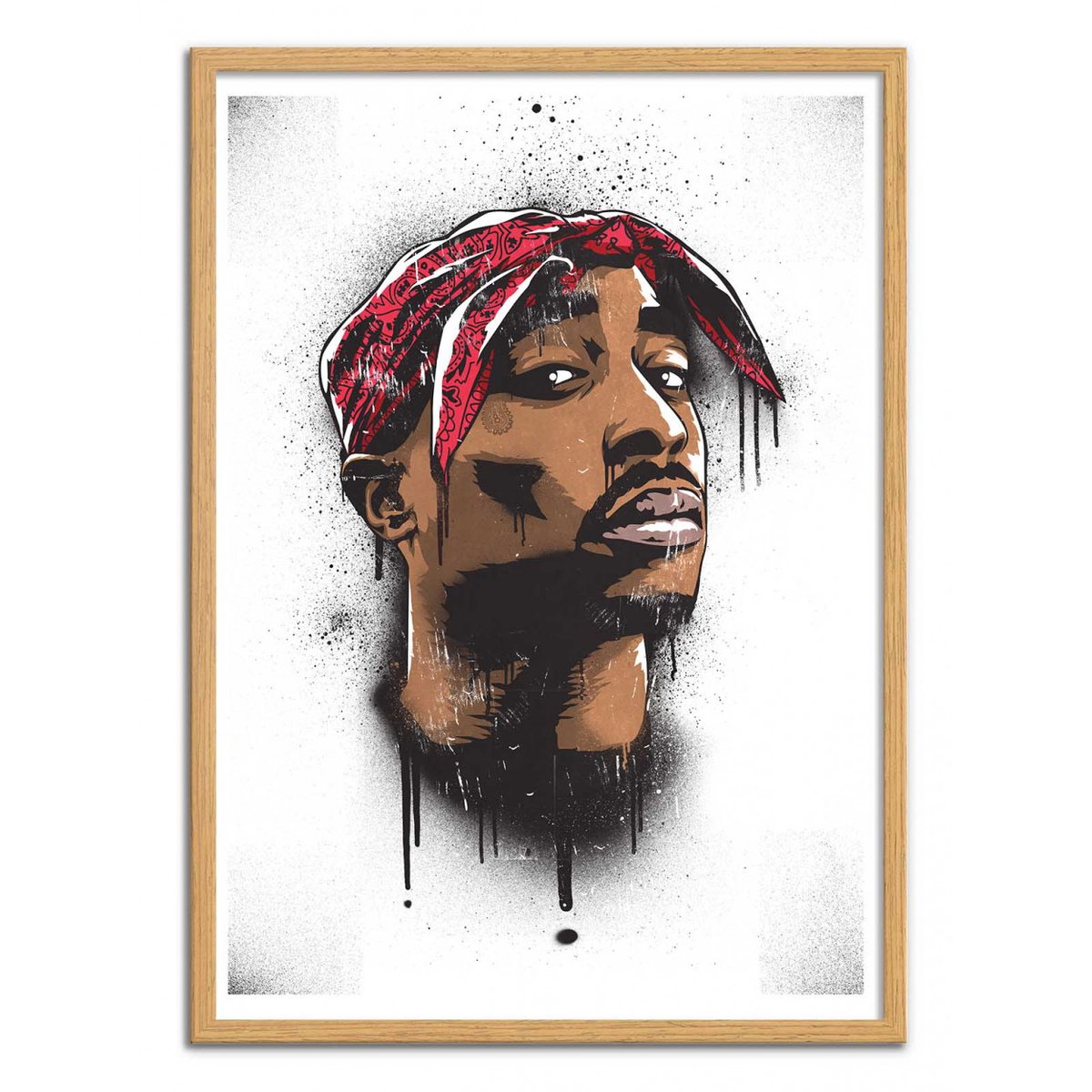 Affiche d'art - Tupac - Bokkaboom affiche d'art, WALL EDITIONS