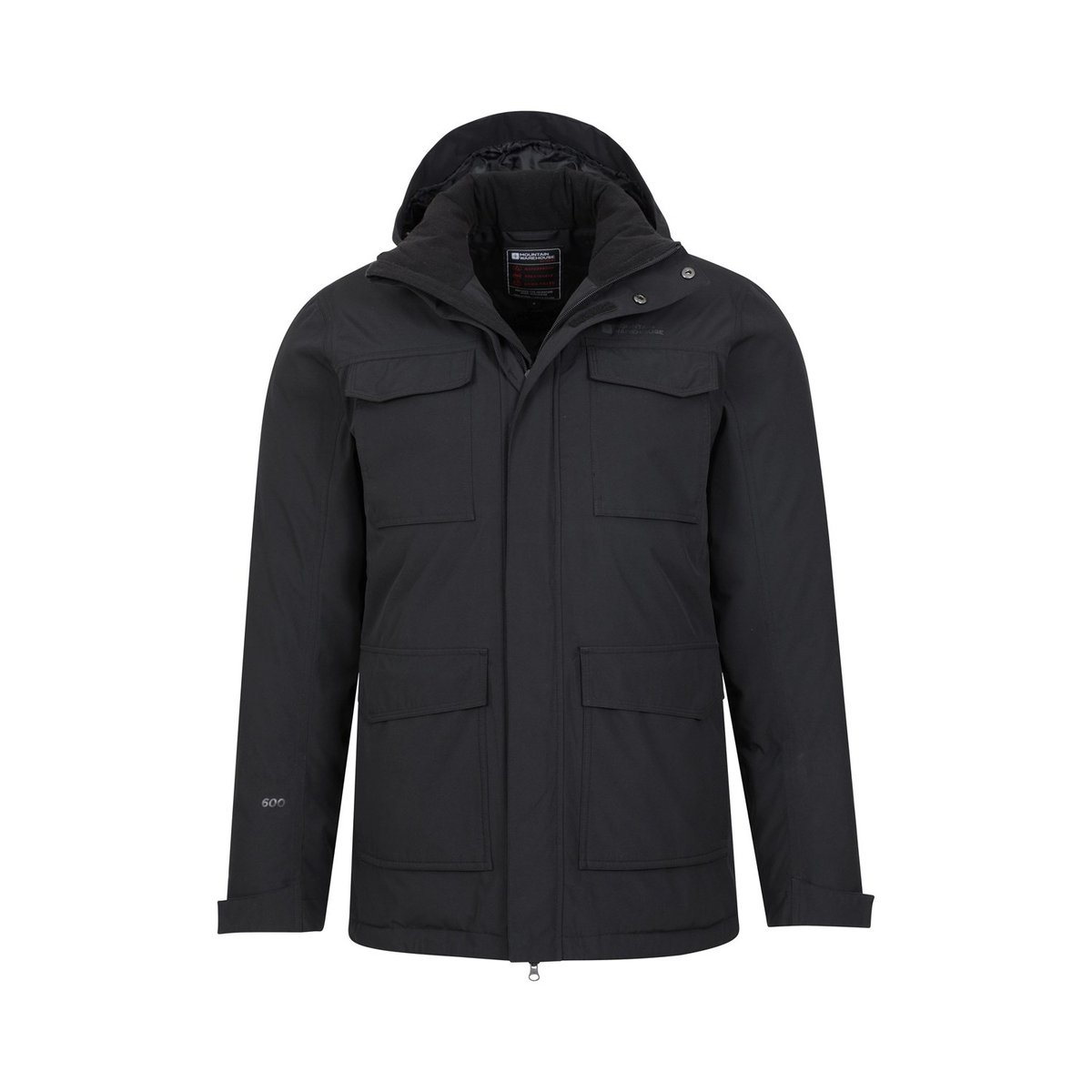 Veste CONCORD EXTREME noir, MOUNTAIN WAREHOUSE