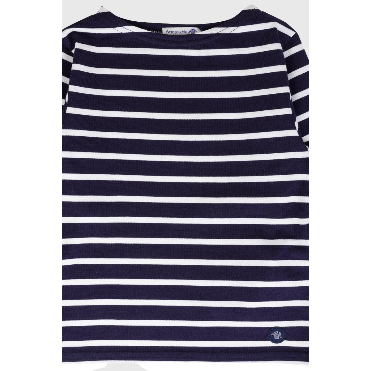 Marinière en coton BEG MEIL KIDS navire/blanc, ARMOR-LUX