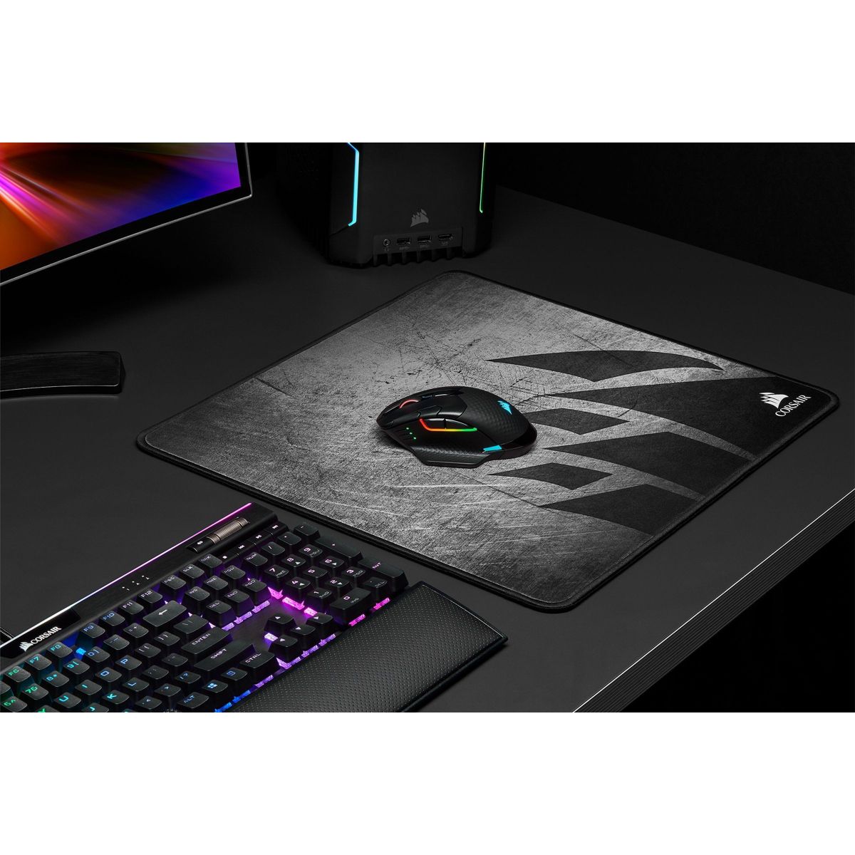 Souris Gamer Sans Fil Dark Core RGB Pro noir, CORSAIR